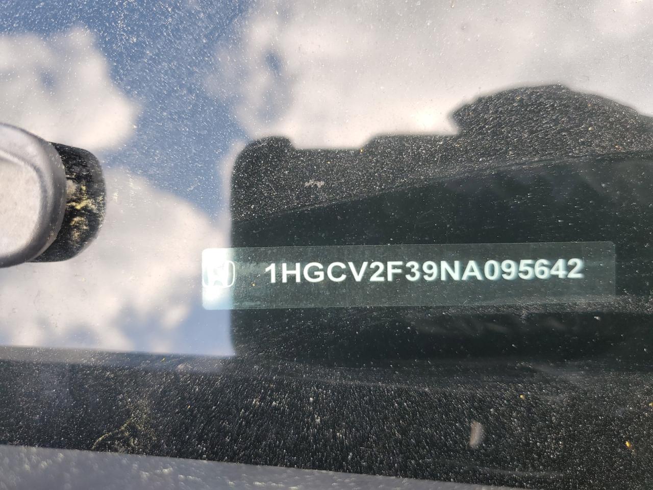 2022 Honda Accord VIN 1HGCV2F37NA003847 photo 12