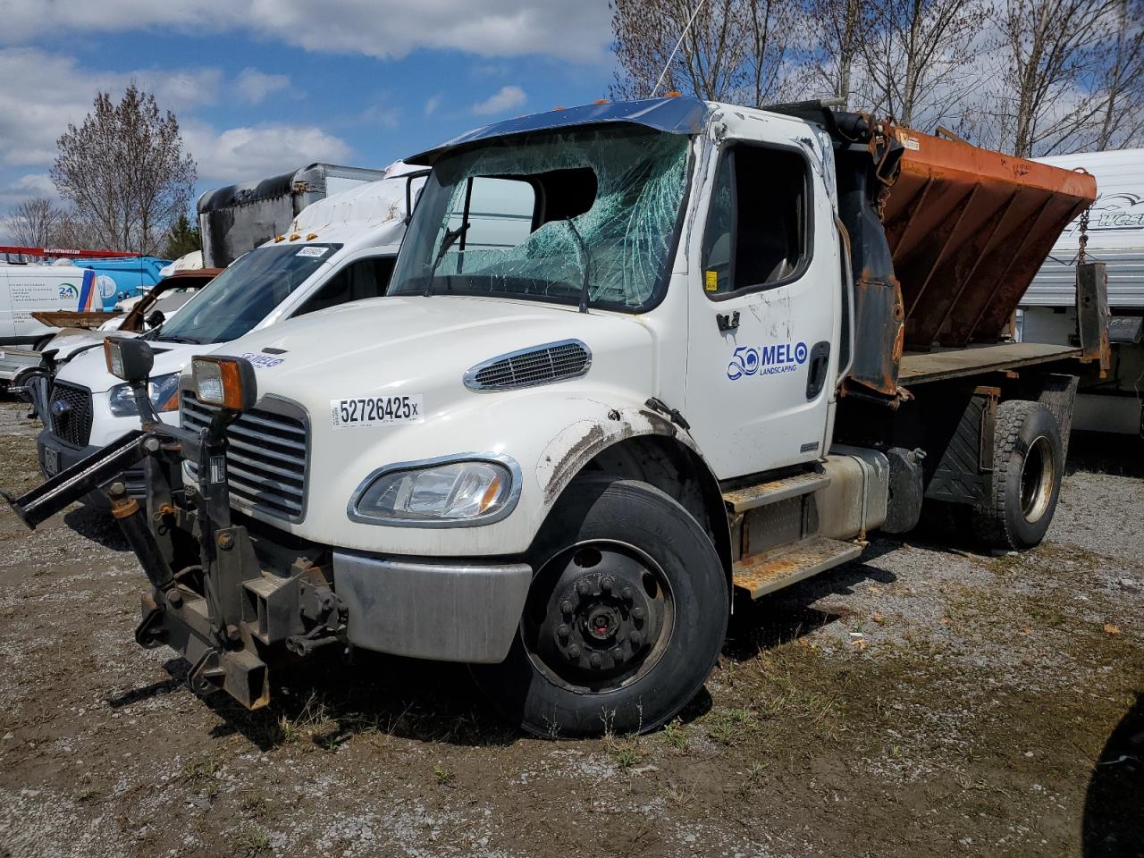 2012 FREIGHTLINER M2 106 MEDIUM DUTY VIN 1FVACXDUXCHBK2881 photo 2