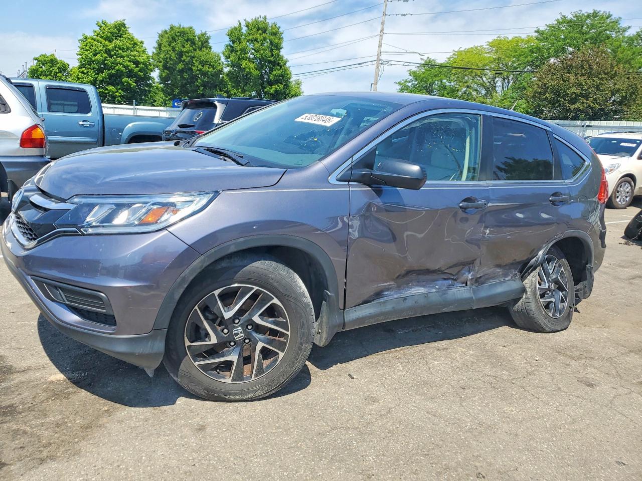 2016 Honda Crv VIN 5J6RM4H47GL094102 photo 1
