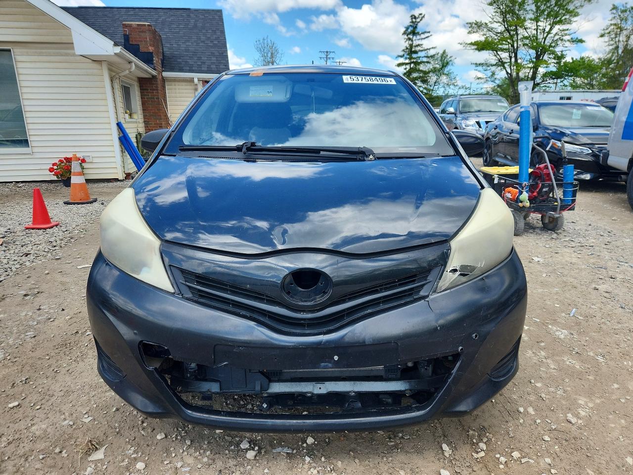 2014 Toyota Yaris VIN JTDJTUD35ED573595 photo 5