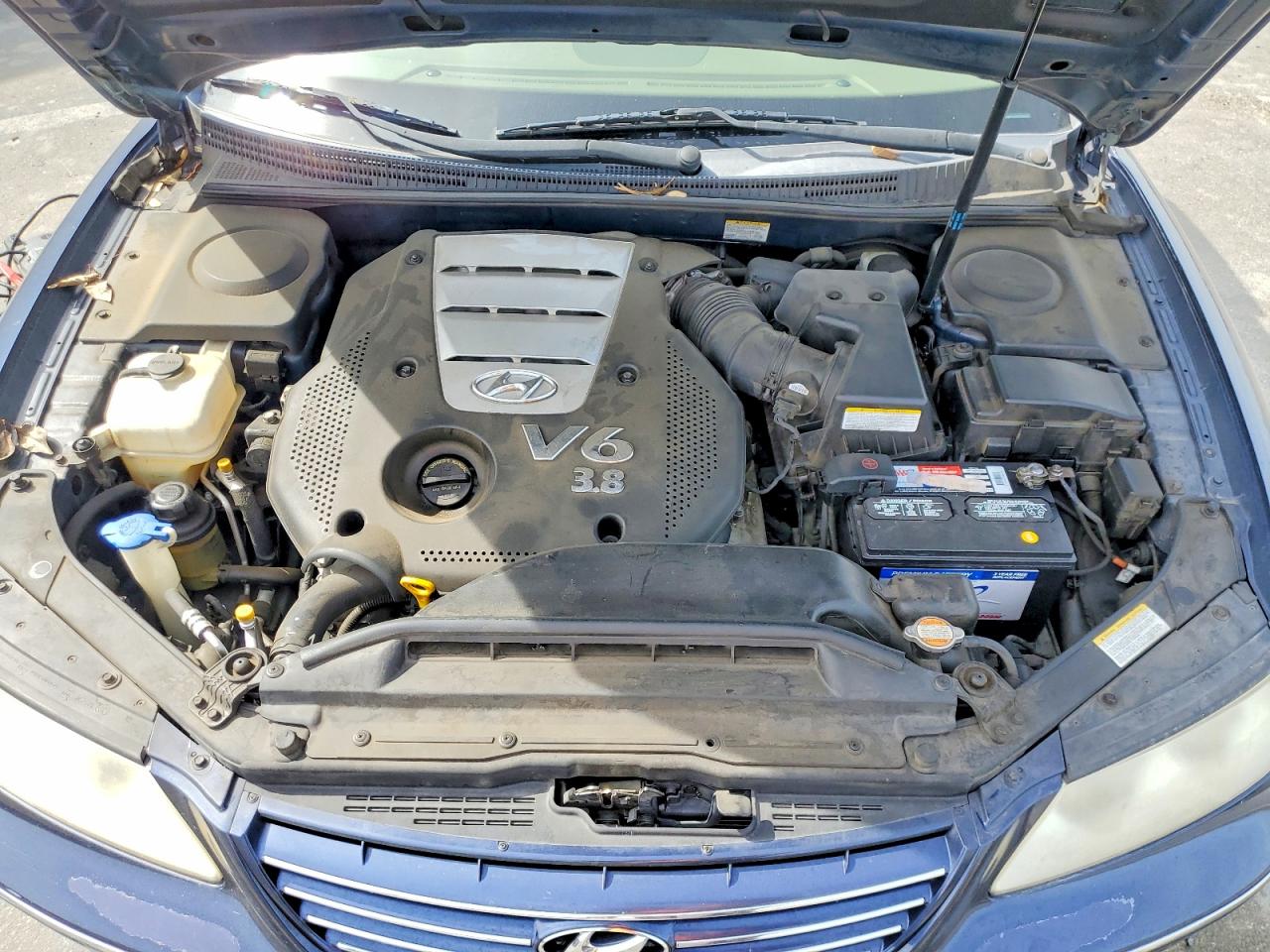 2007 Hyundai Azera VIN KMHFC46F97A180003 photo 11