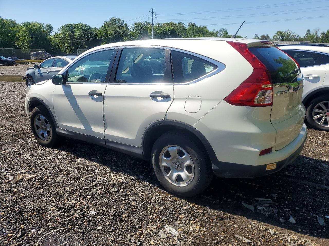 2016 Honda Crv VIN 5J6RM3H37GL009924 photo 2
