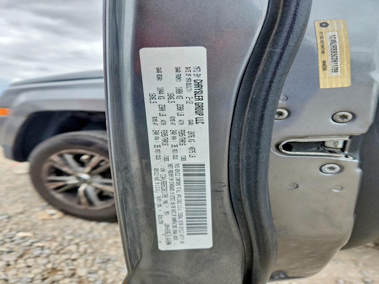 2012 Jeep Patriot VIN 1C4NJRBB5CD611709 photo 12