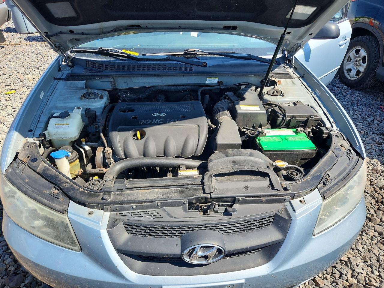 2008 Hyundai Sonata VIN 5NPET46C38H386739 photo 11