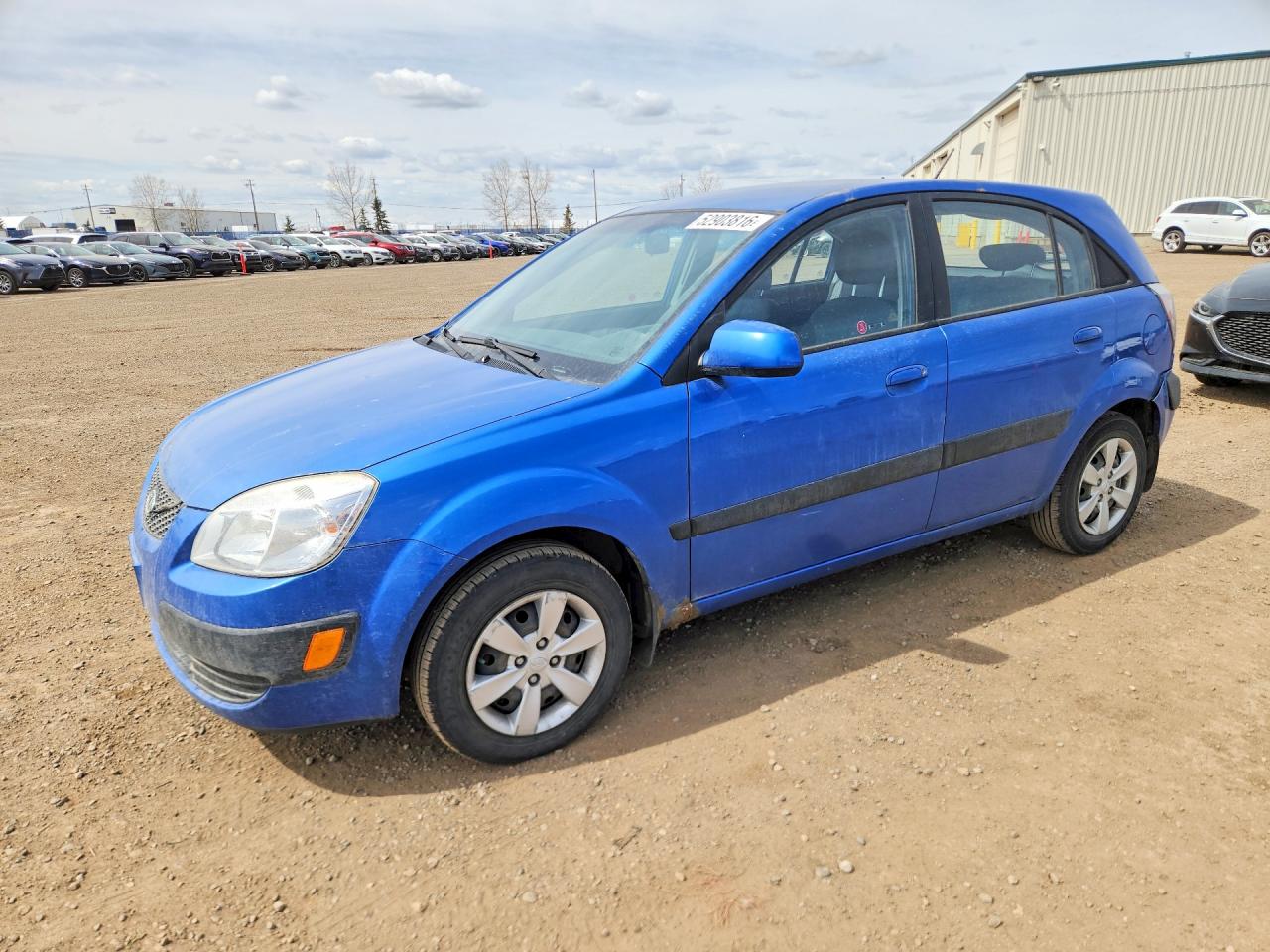2009 KIA Rio VIN KNADE243896568314 photo 1