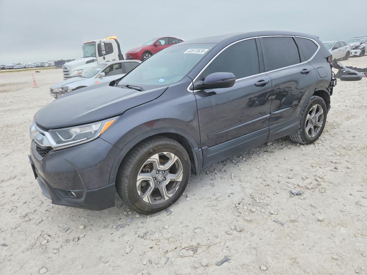 2019 Honda Crv VIN 5J6RW1H85KA019804 photo 1