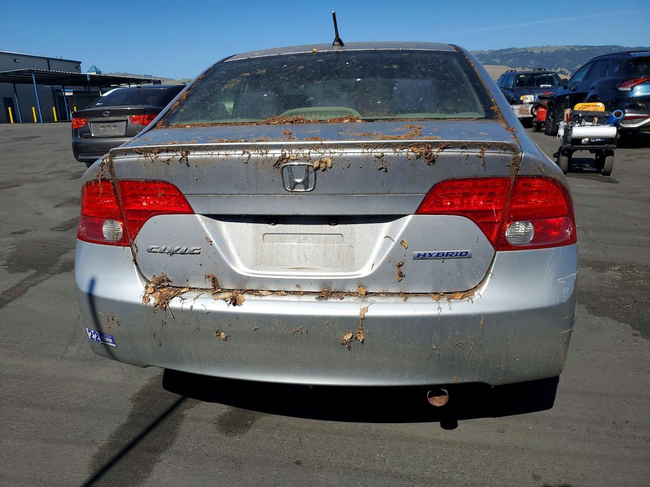 2008 Hond Civic VIN JHMFA36248S030201 photo 6