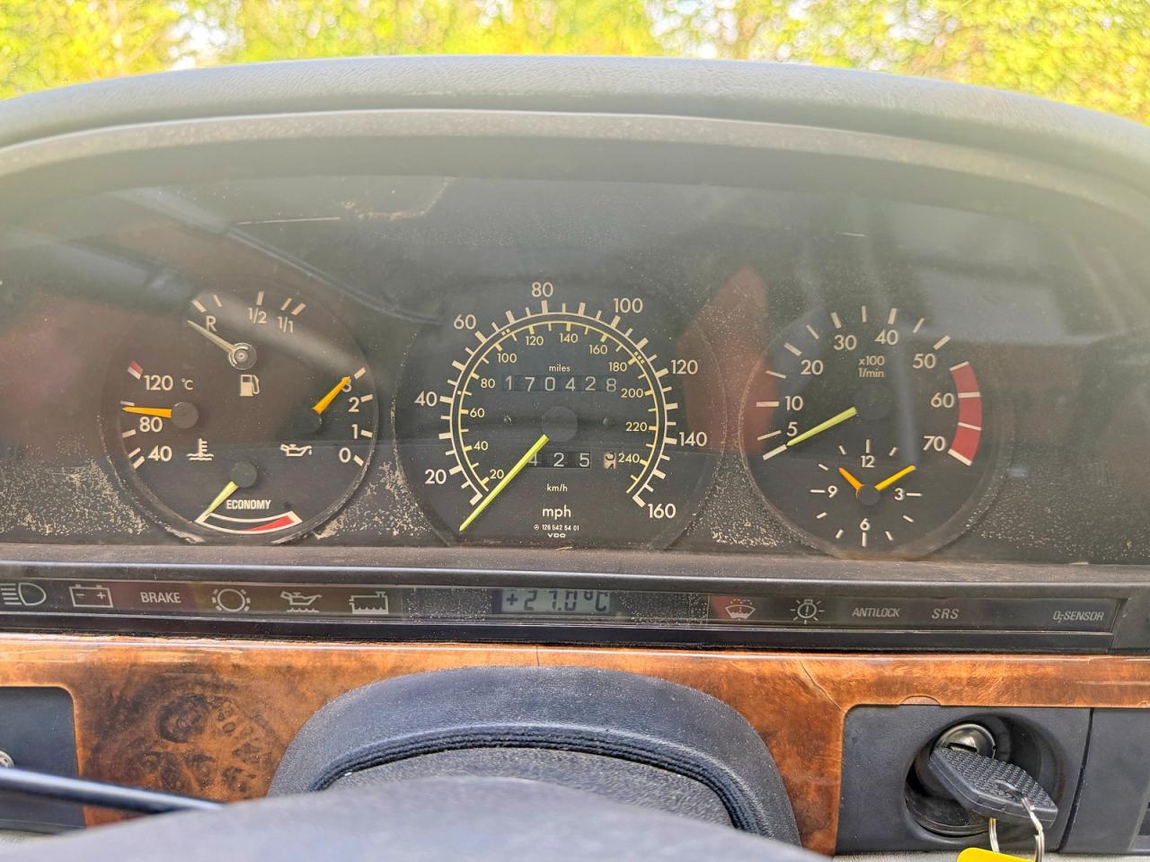 1987 MERCEDES-BENZ 560-class VIN WDBCA45D9HA359414 photo 8
