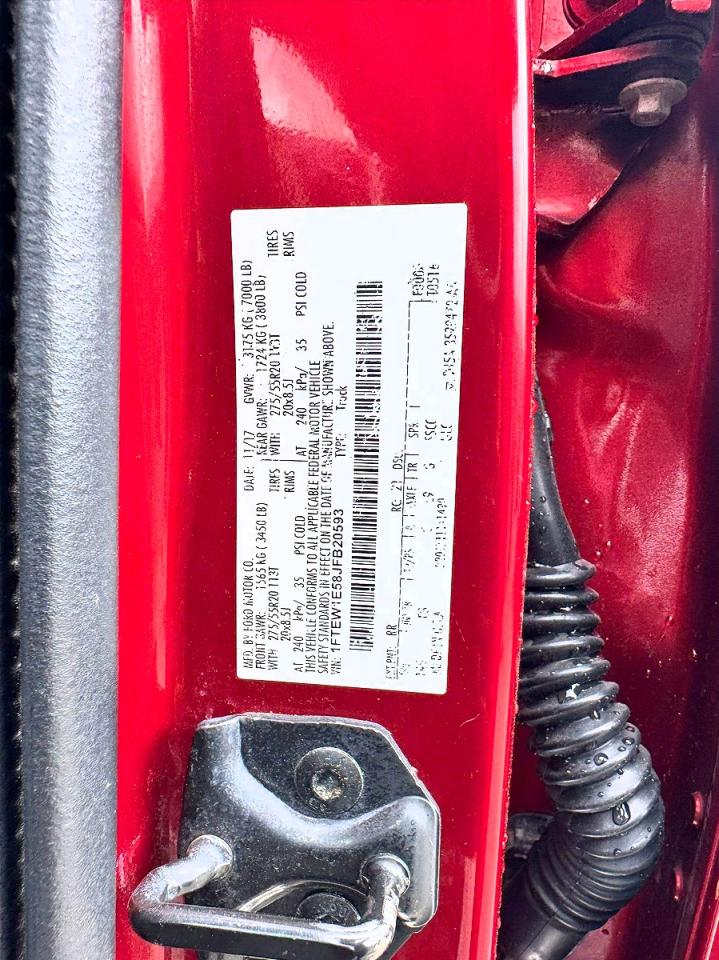 2018 FORD F150 VIN 1FTEW1E58JFB20593 photo 10