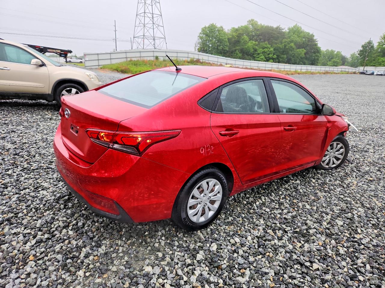 2020 Hyundai Accent VIN 3KPC24A6XLE120188 photo 3