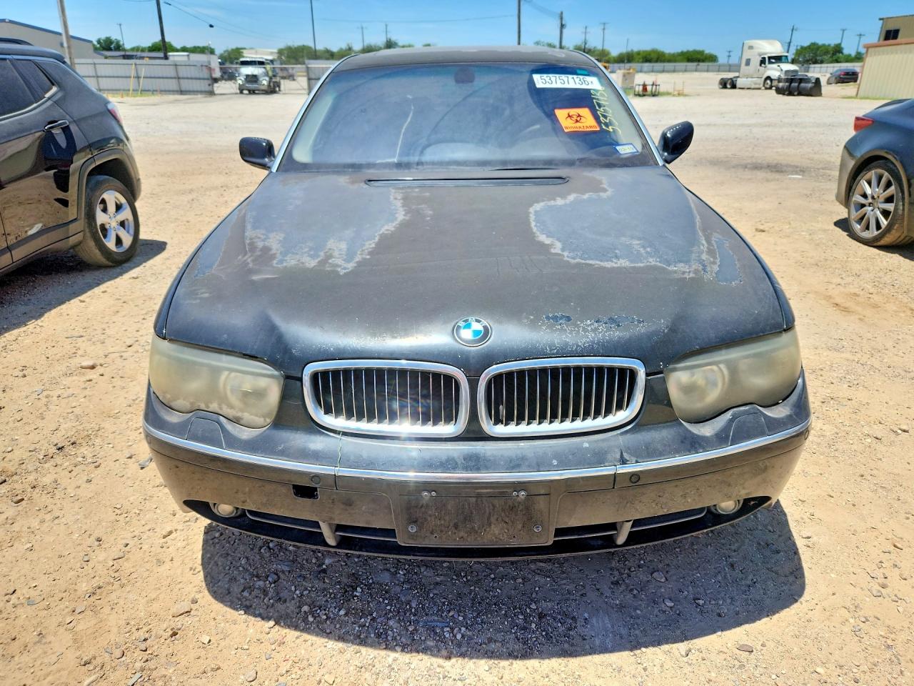 2003 BMW 7 series VIN WBAGN63423DR16397 photo 5