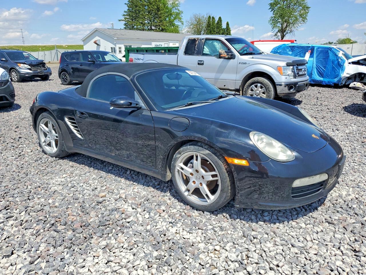 2005 PORSCHE Boxster VIN WP0CA29835U711352 photo 4