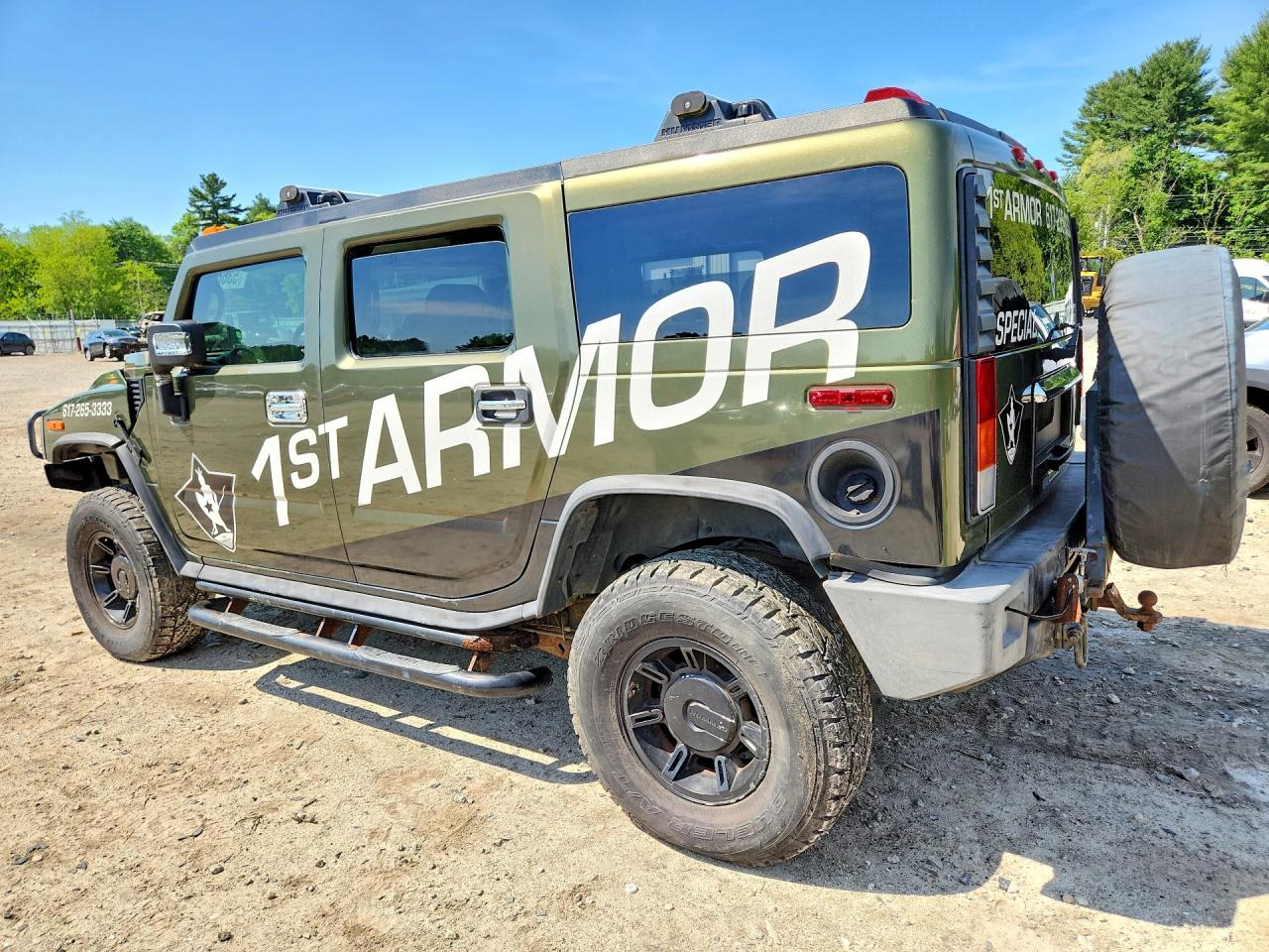 2003 Hummer H2 VIN 5GRGN23U83H145186 photo 2