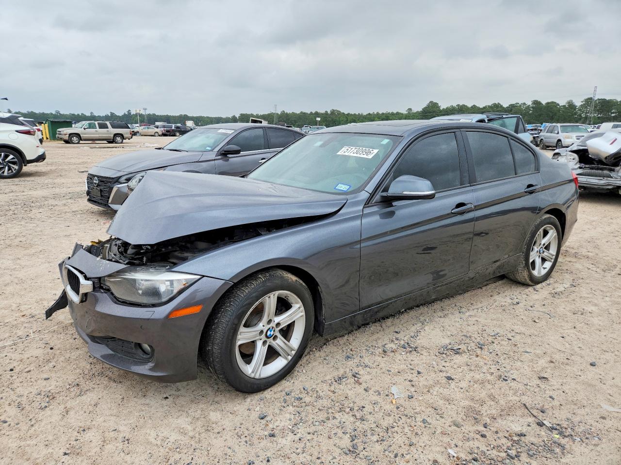 2015 BMW 3 series VIN WBA3C3C5XFP664610 photo 1