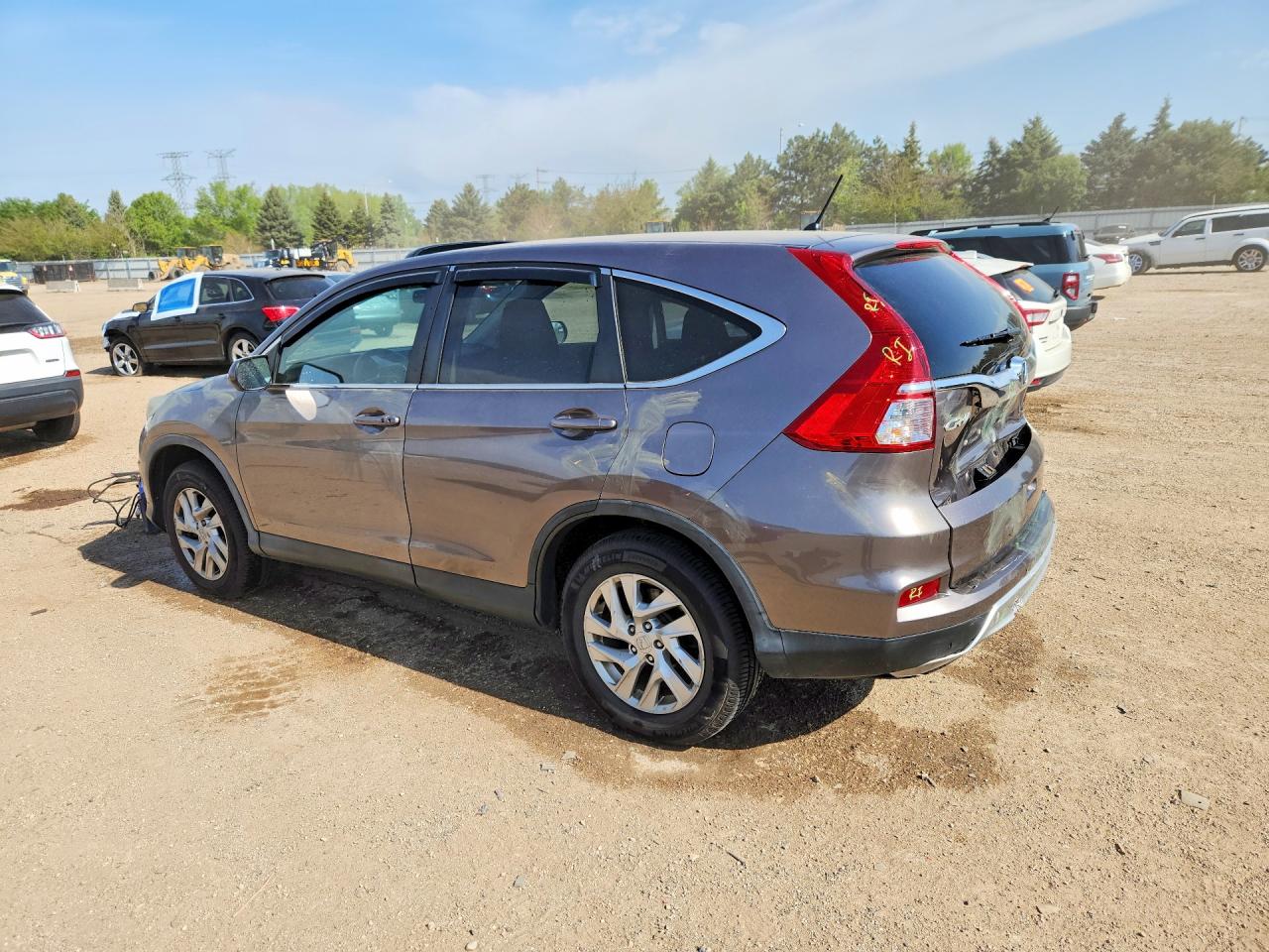 2015 Honda Crv VIN 5J6RM4H52FL043582 photo 2