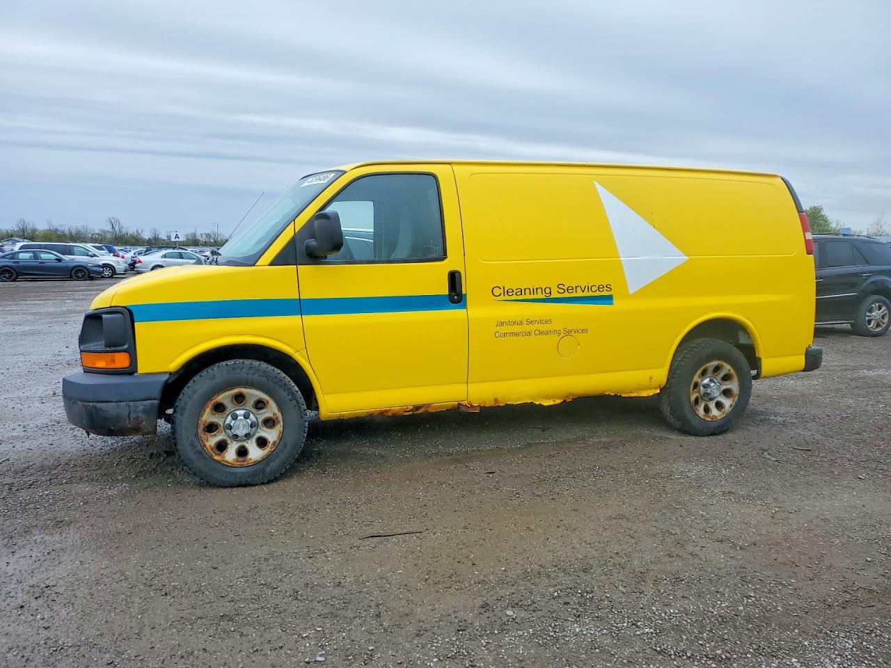 2010 CHEV Express VIN 1GCUGADX8A1138133 photo 1