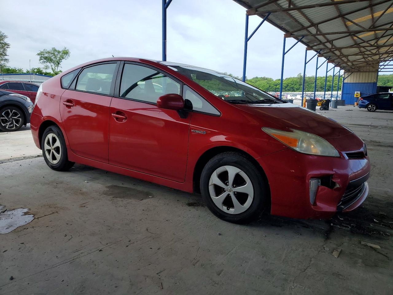 2014 Toyota Prius VIN JTDKN3DU9E0362487 photo 4