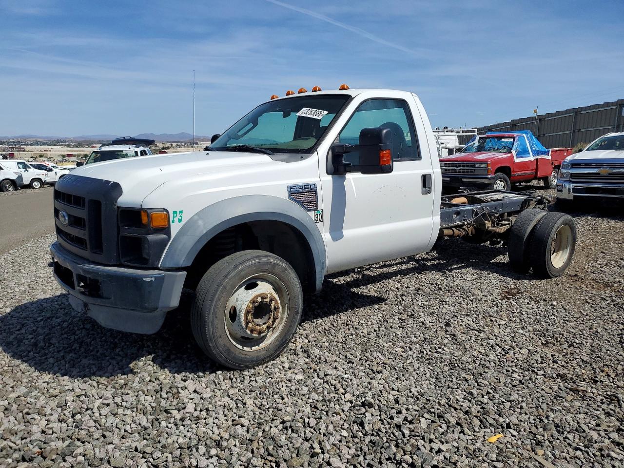 2008 FORD F450 VIN 1FDXF46R18EC68530 photo 1