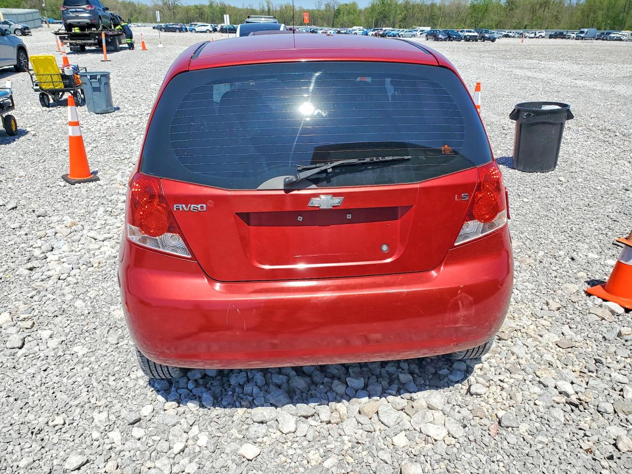 2007 Chevrolet Aveo VIN KL1TD66617B713706 photo 6
