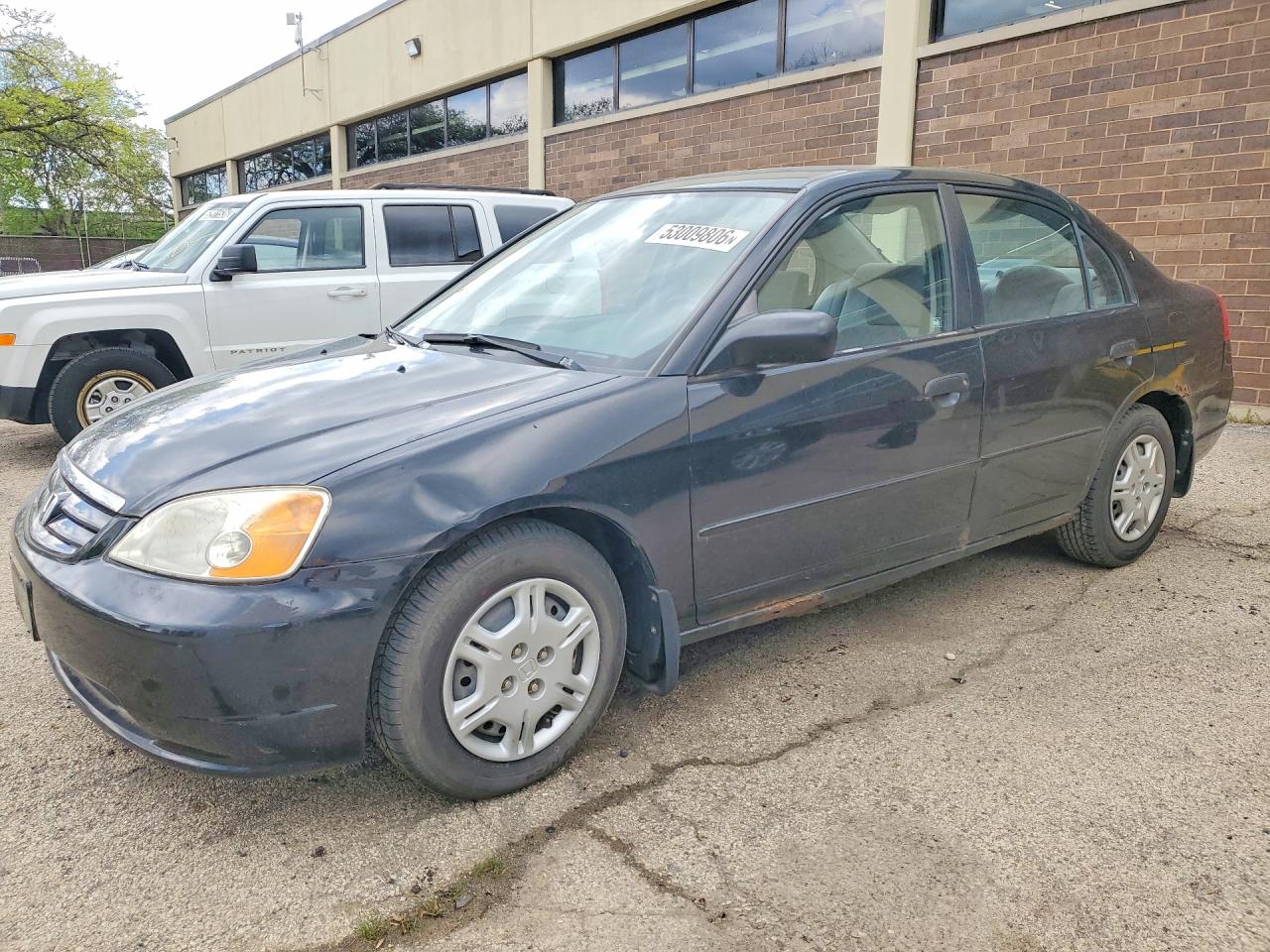 2001 HONDA Civic VIN JHMES16521S008405 photo 1