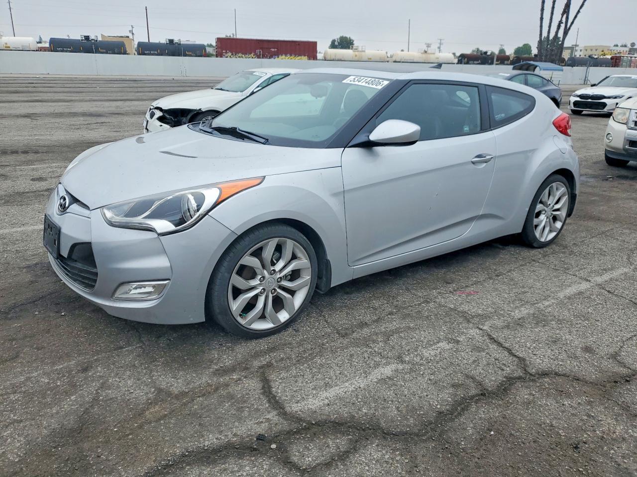 2012 Hyundai Veloster VIN KMHTC6AD4CU079447 photo 1