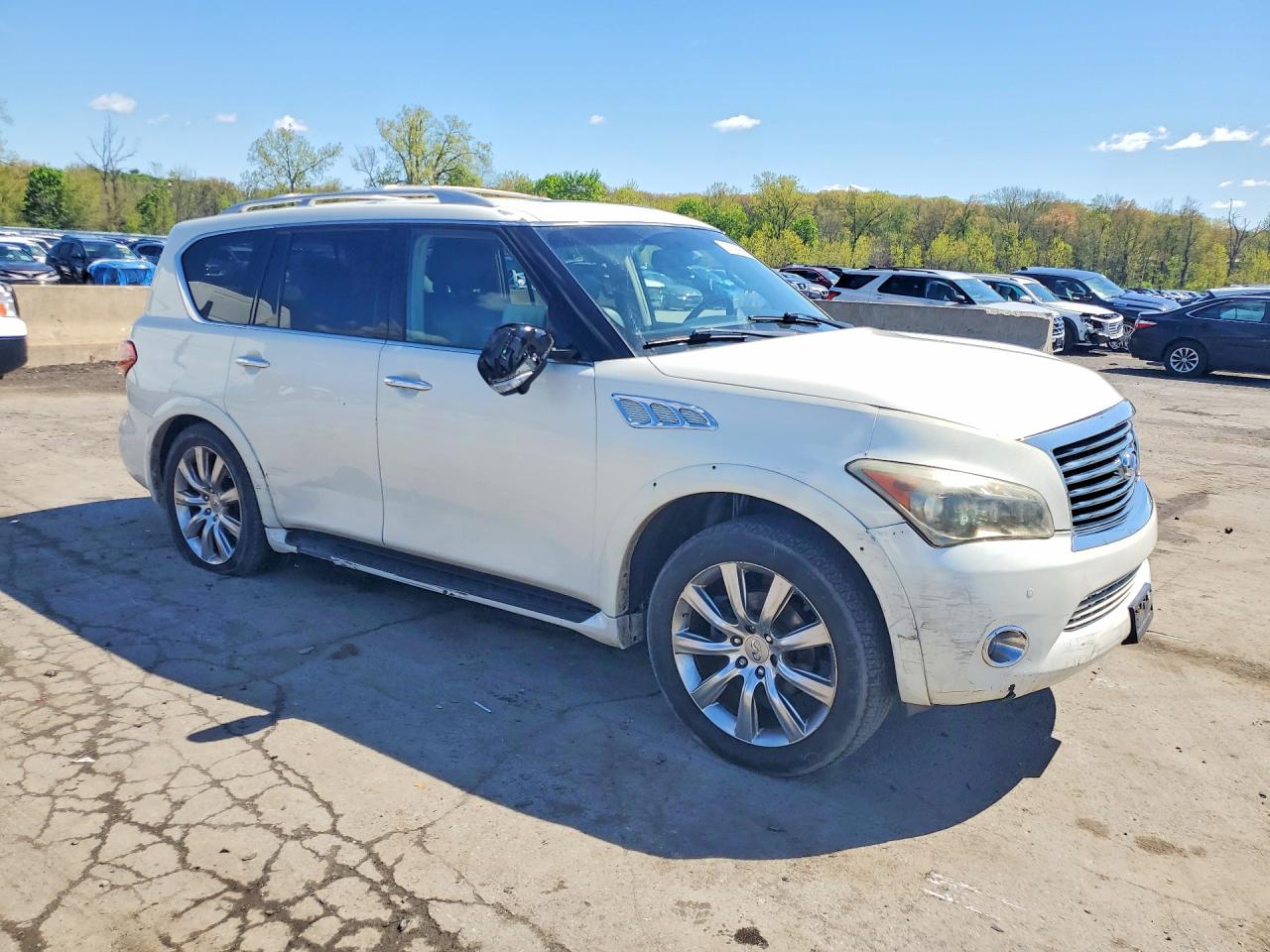 2012 Infiniti Qx56 base VIN JN8AZ2NE6C9016802 photo 4