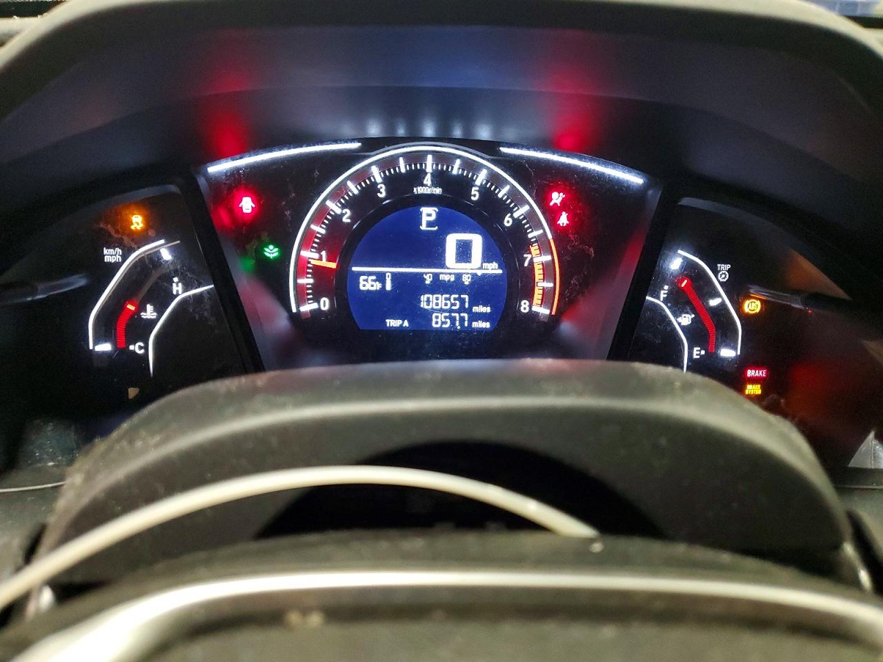 2017 Honda Civic VIN 2HGFC2F59HH550449 photo 9
