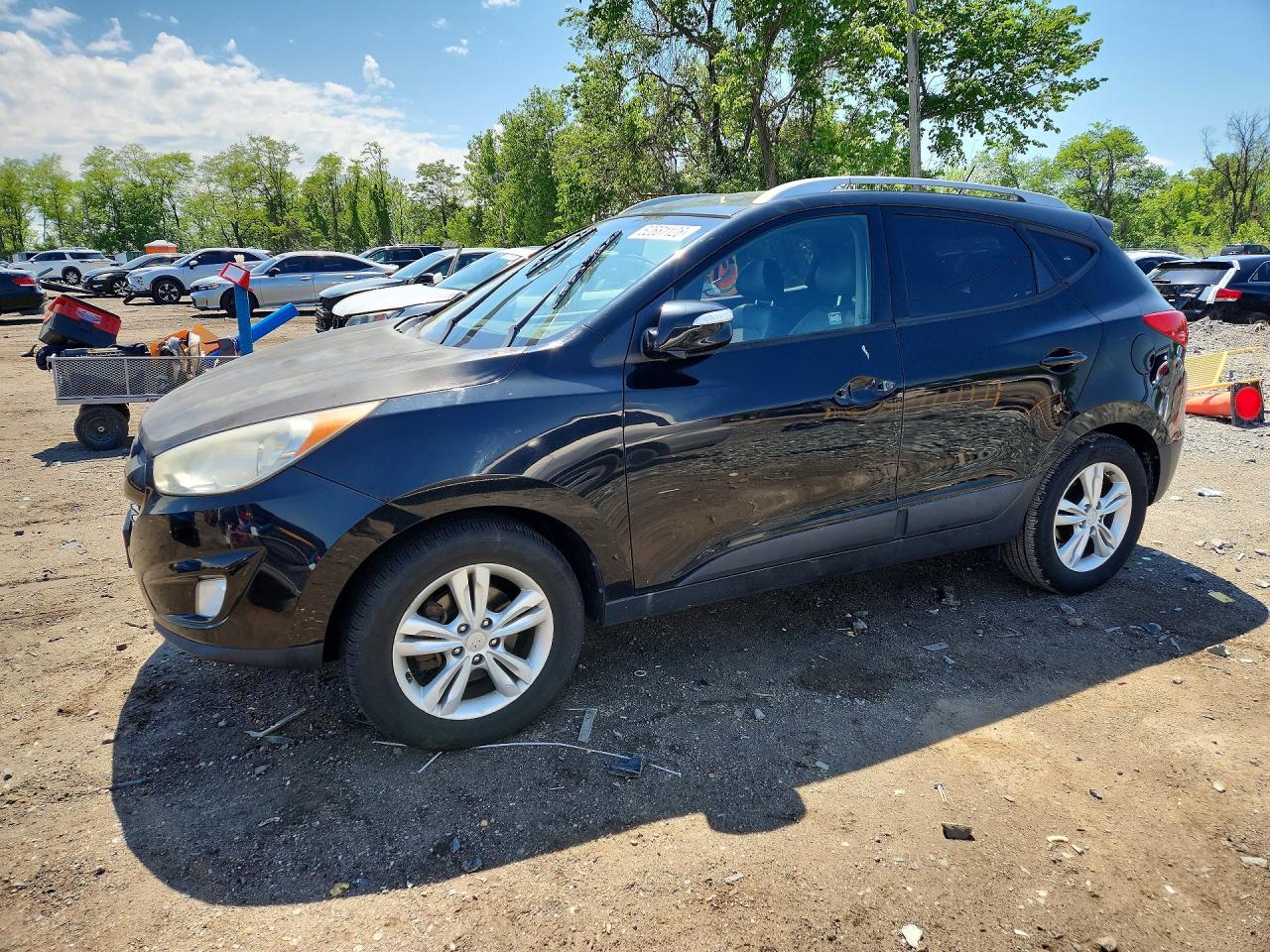 2013 Hyundai Tucson VIN KM8JU3AC3DU736606 photo 1