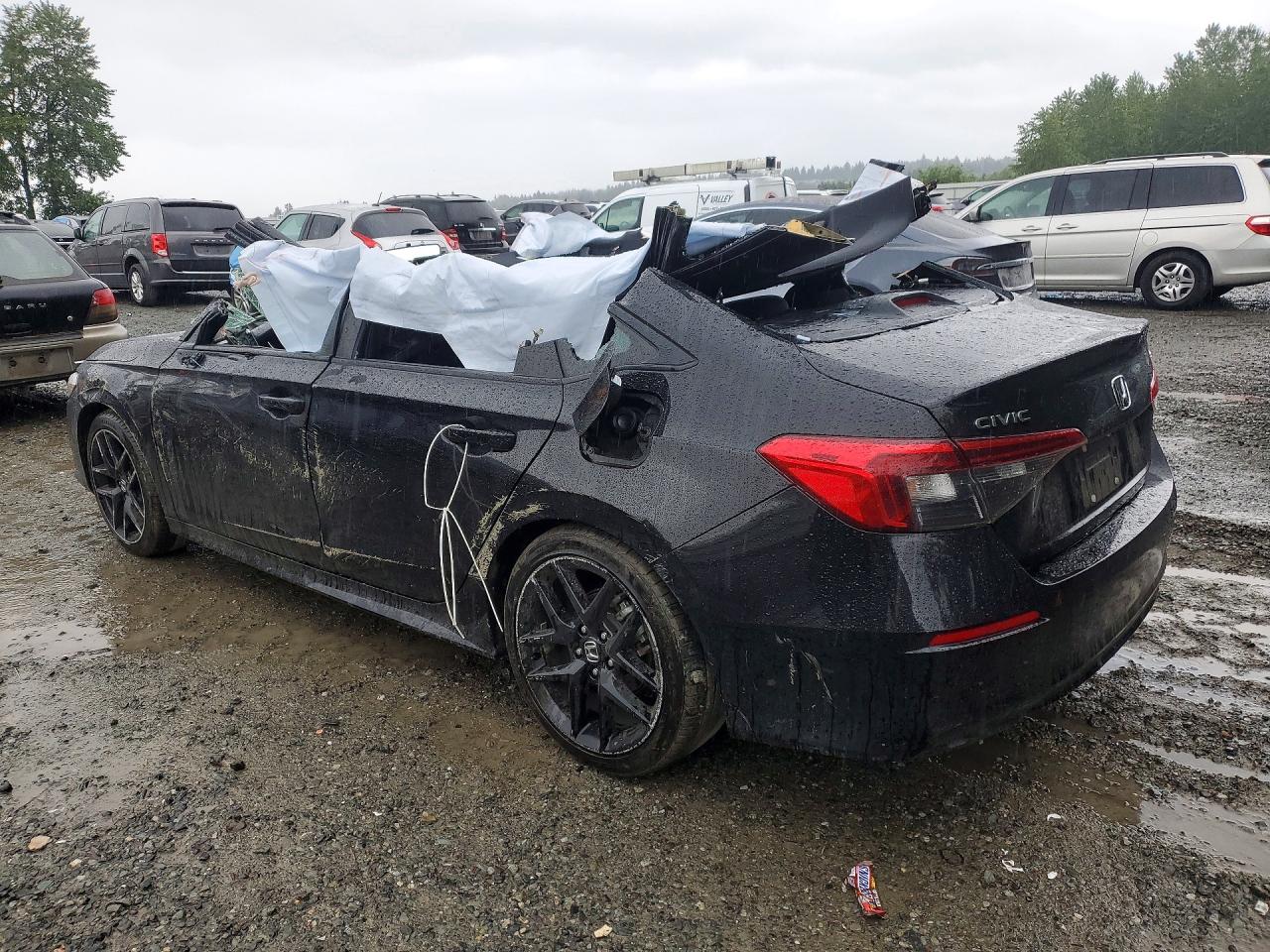2022 HONDA Civic VIN 2HGFE2F55NH527658 photo 2
