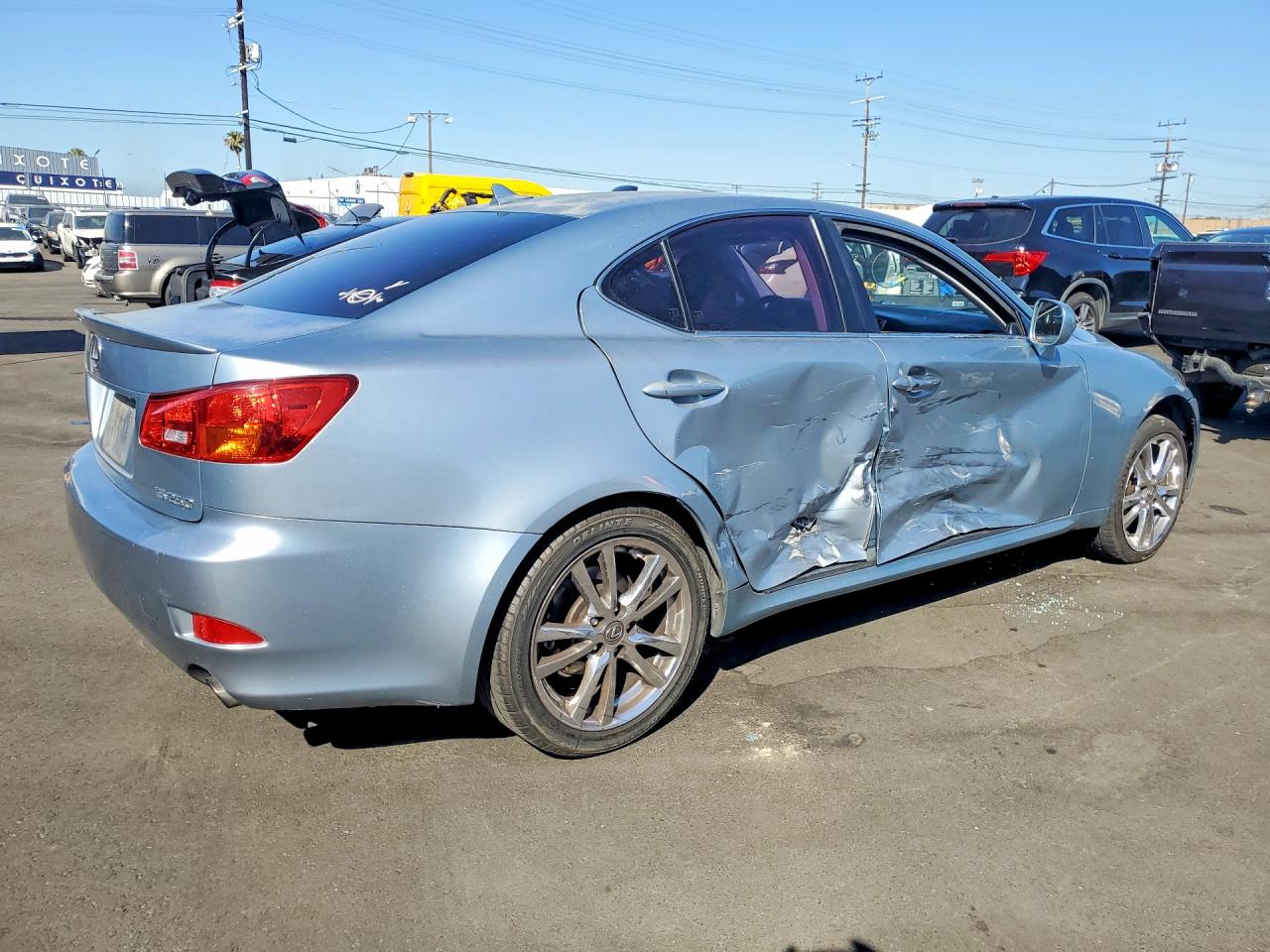 2008 Lexus Is VIN JTHBK262182064103 photo 3