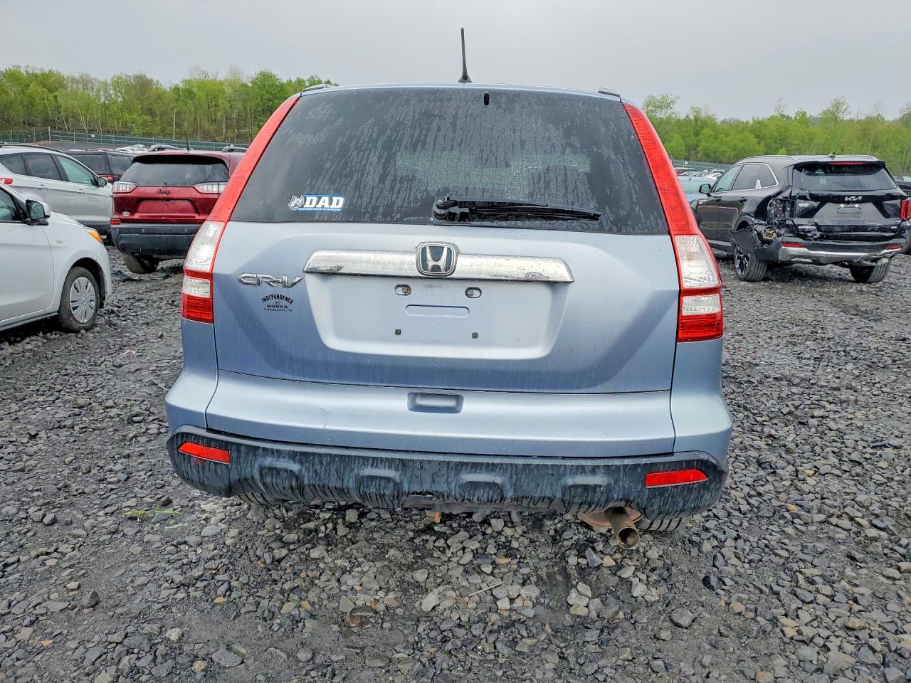 2007 HONDA Crv VIN JHLRE48567C053121 photo 6