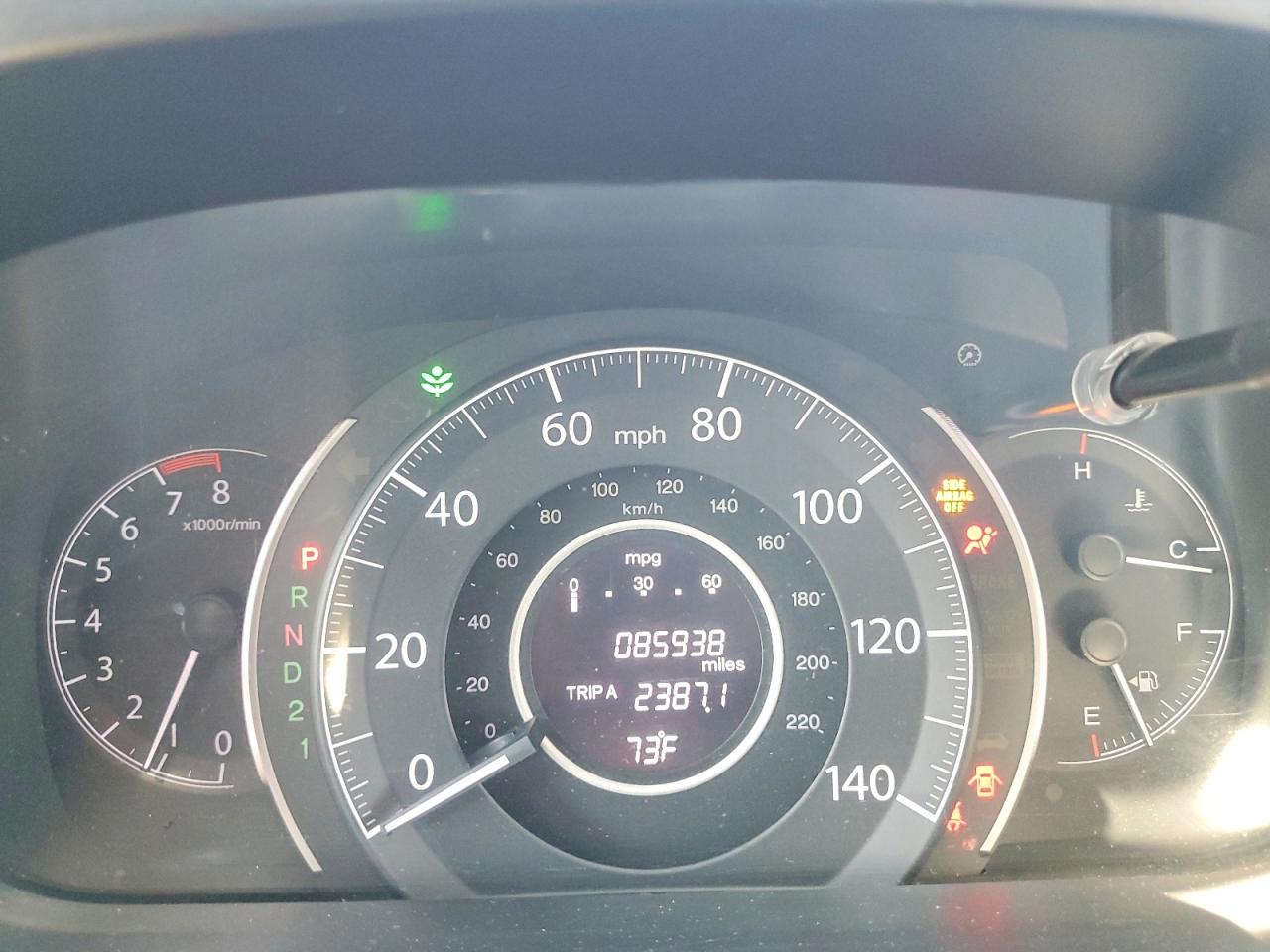 2013 Honda Crv VIN 2HKRM3H53DH512342 photo 9