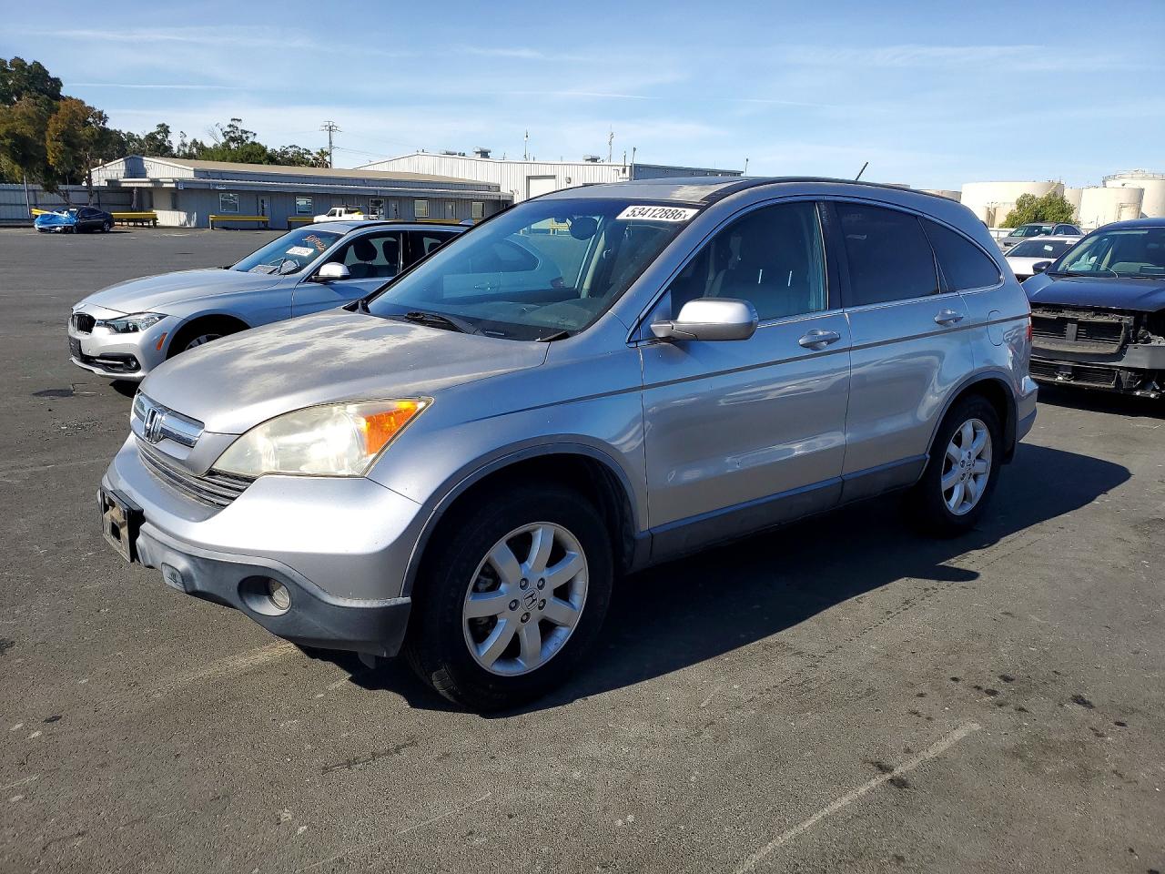 2008 Honda Crv VIN JHLRE38778C056798 photo 1