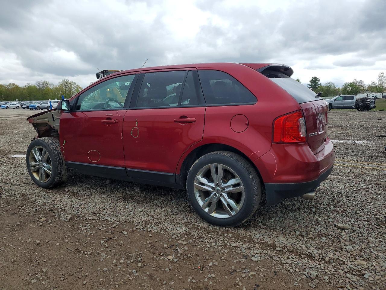 2013 Ford Edge VIN 2FMDK4JC4DBB23750 photo 2