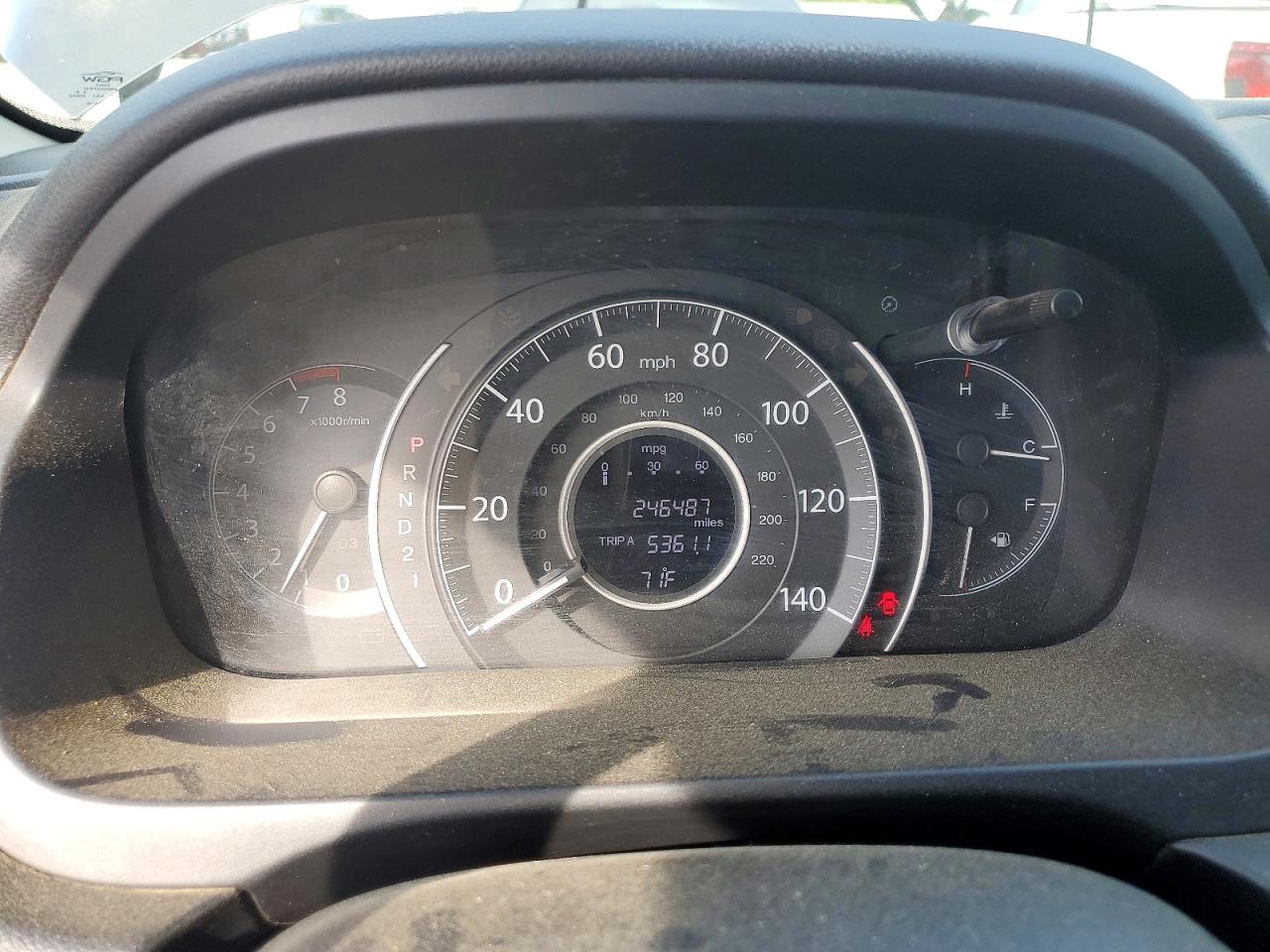 2012 Honda Crv VIN JHLRM3H73CC005004 photo 9