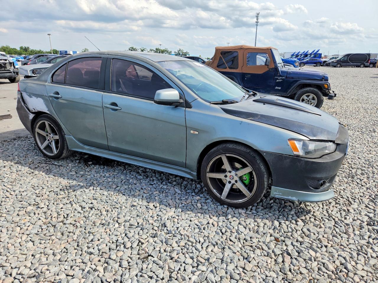 2008 Mitsubishi Lancer VIN JA3AU86U68U023366 photo 4