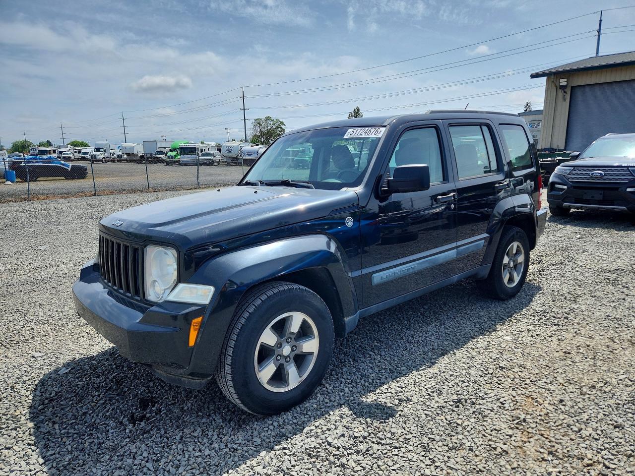 2008 Jeep Liberty VIN 1J8GN28K38W249329 photo 1
