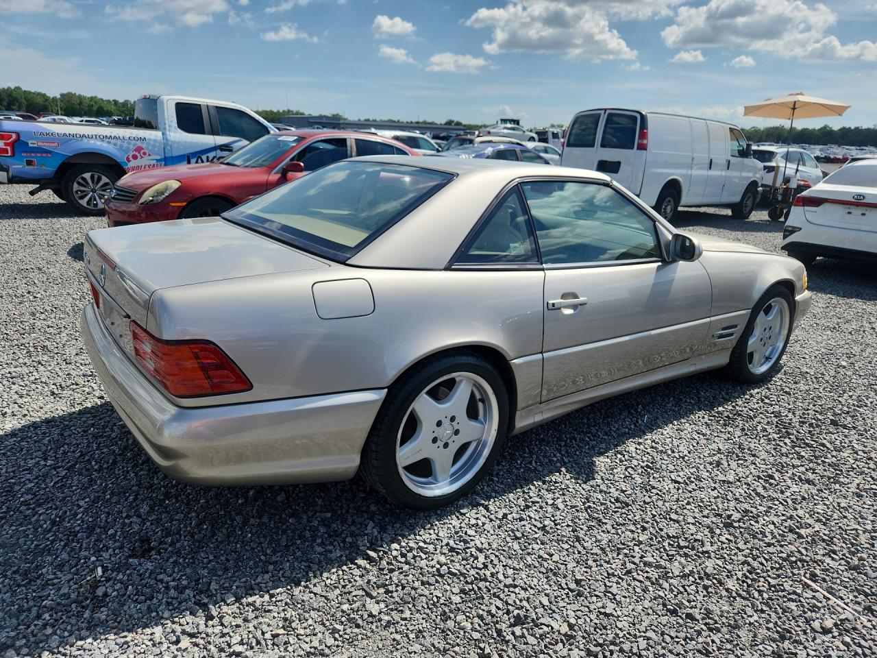 1999 MERZ Sl-class VIN WDBFA68F8XF182572 photo 3