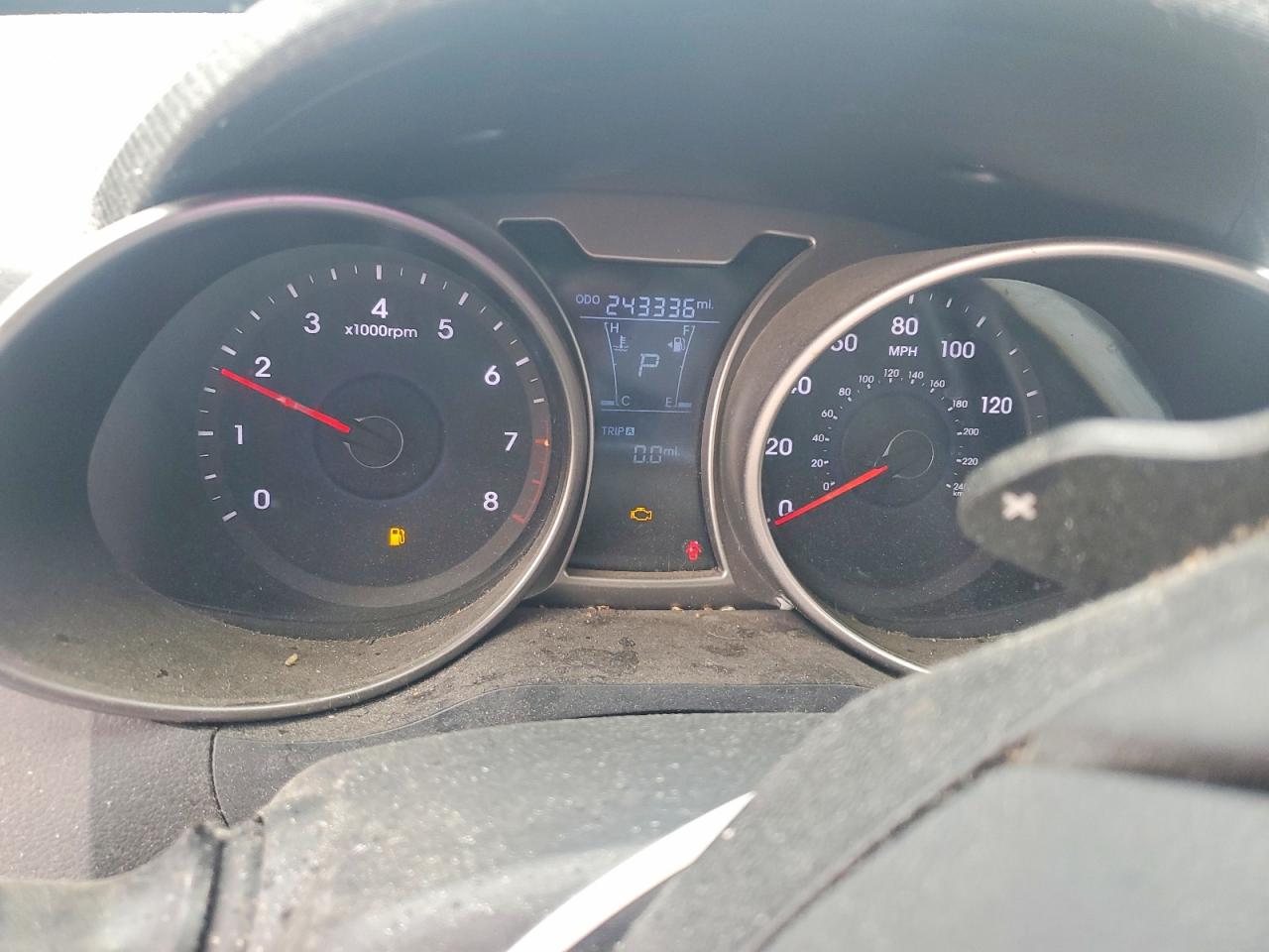 2012 HYUNDAI Veloster VIN KMHTC6ADXCU067609 photo 9