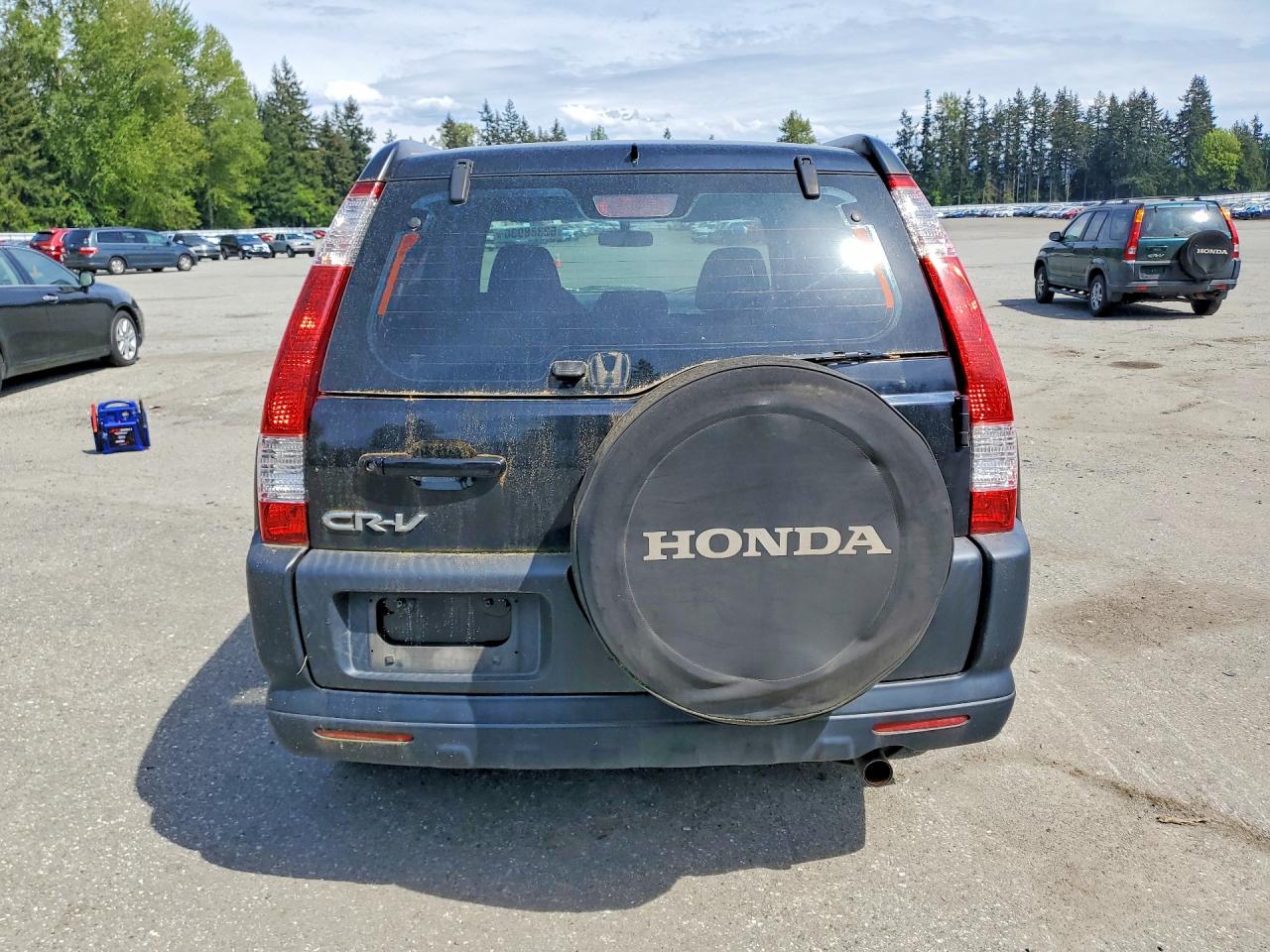 2006 Honda Crv VIN JHLRD685X6C006624 photo 6