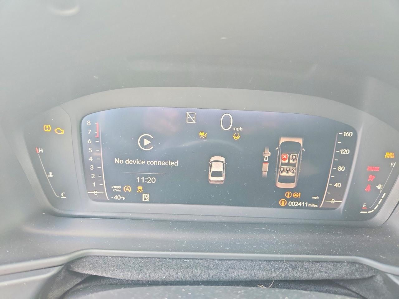 2026 Honda Accord VIN 1HGCY1F24TA006114 photo 9