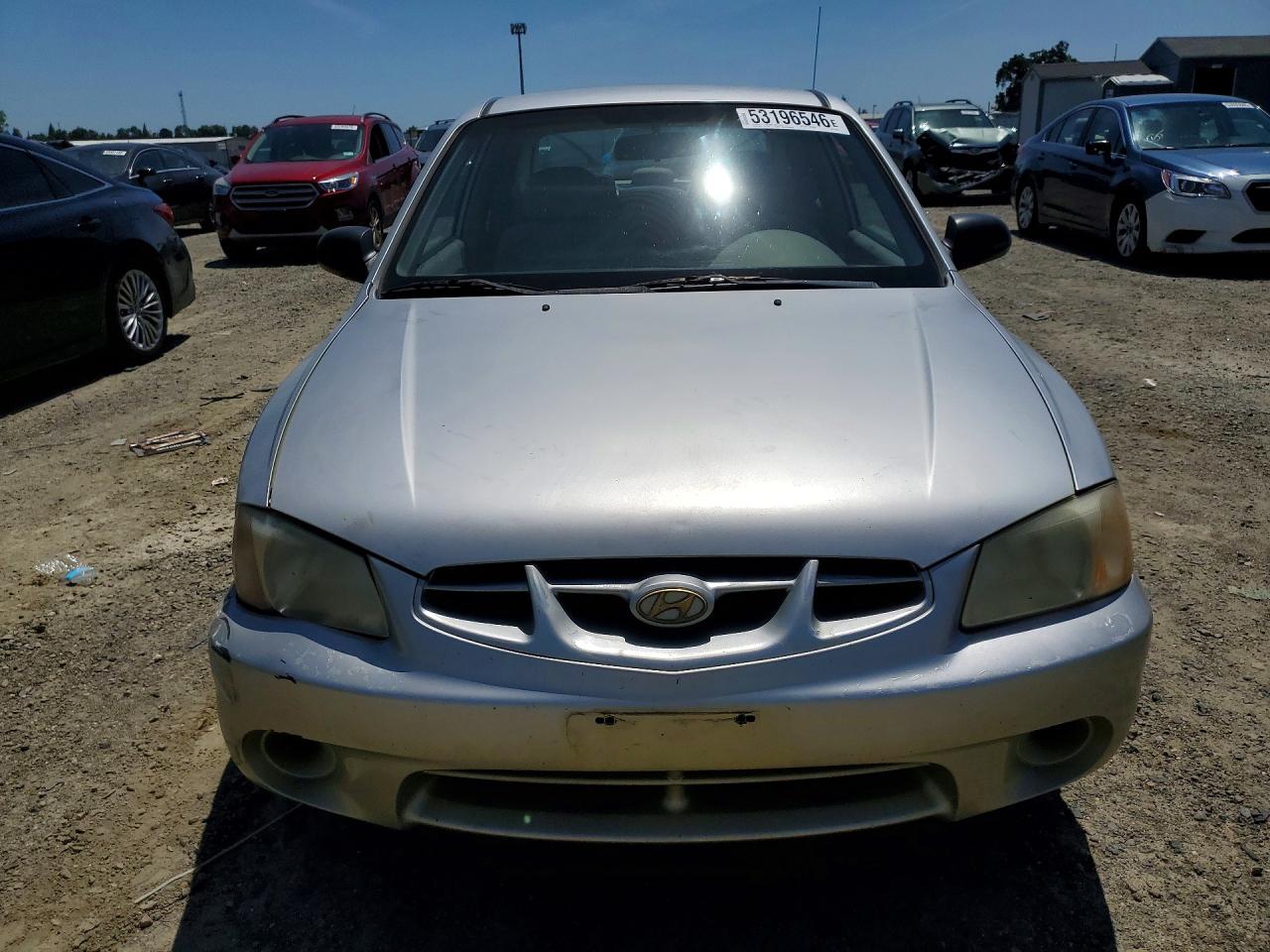 2000 Hyundai Accent VIN KMHCG35G2YU043819 photo 5