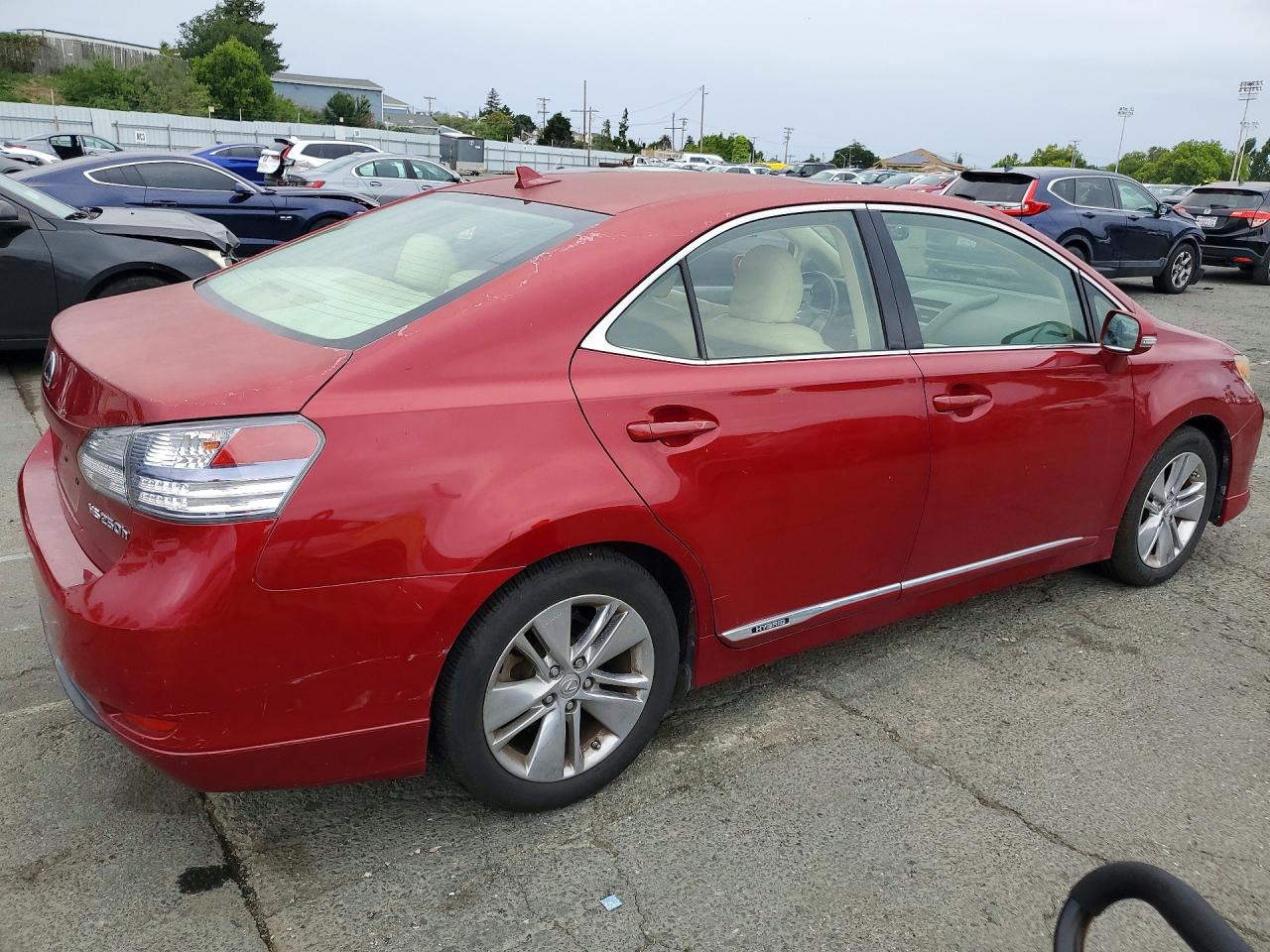 2010 Lexus Hs VIN JTHBB1BA6A2003357 photo 3