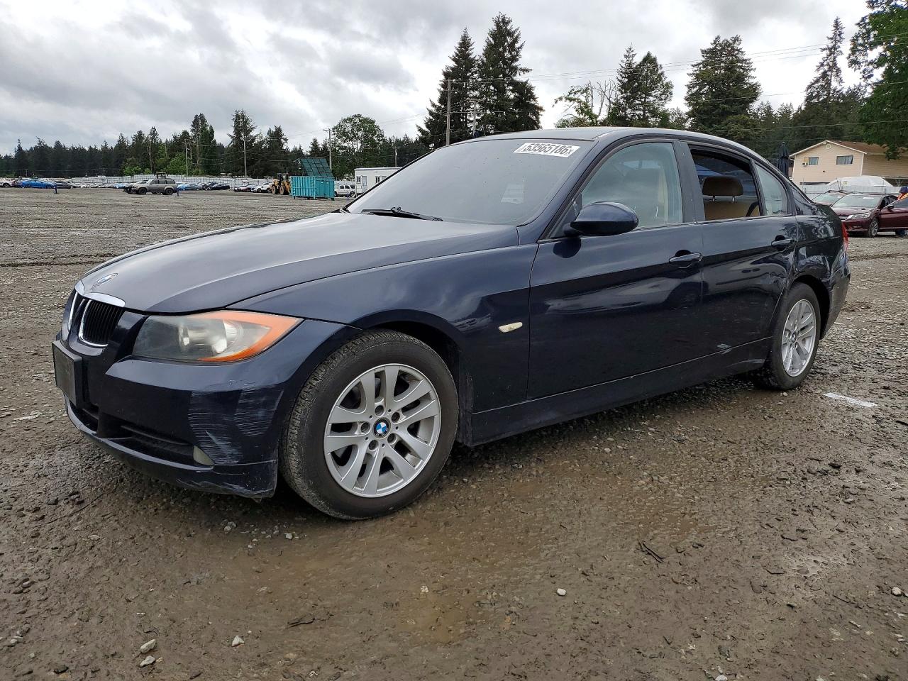 2006 BMW 3 series VIN WBAVB13556PT06878 photo 1
