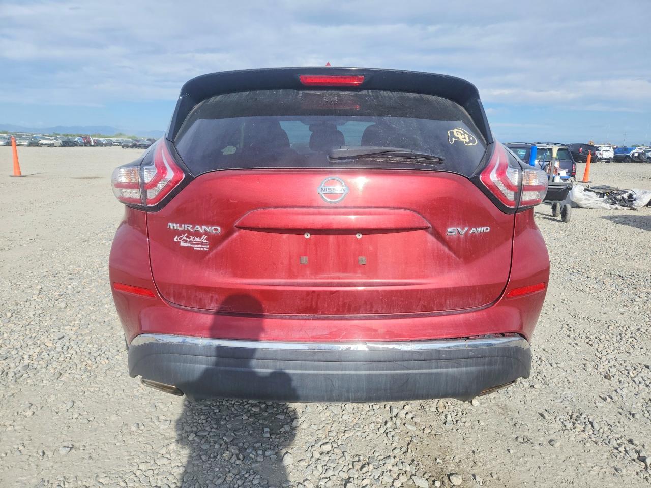 2015 Nissan Murano VIN 5N1AZ2MHXFN274139 photo 6