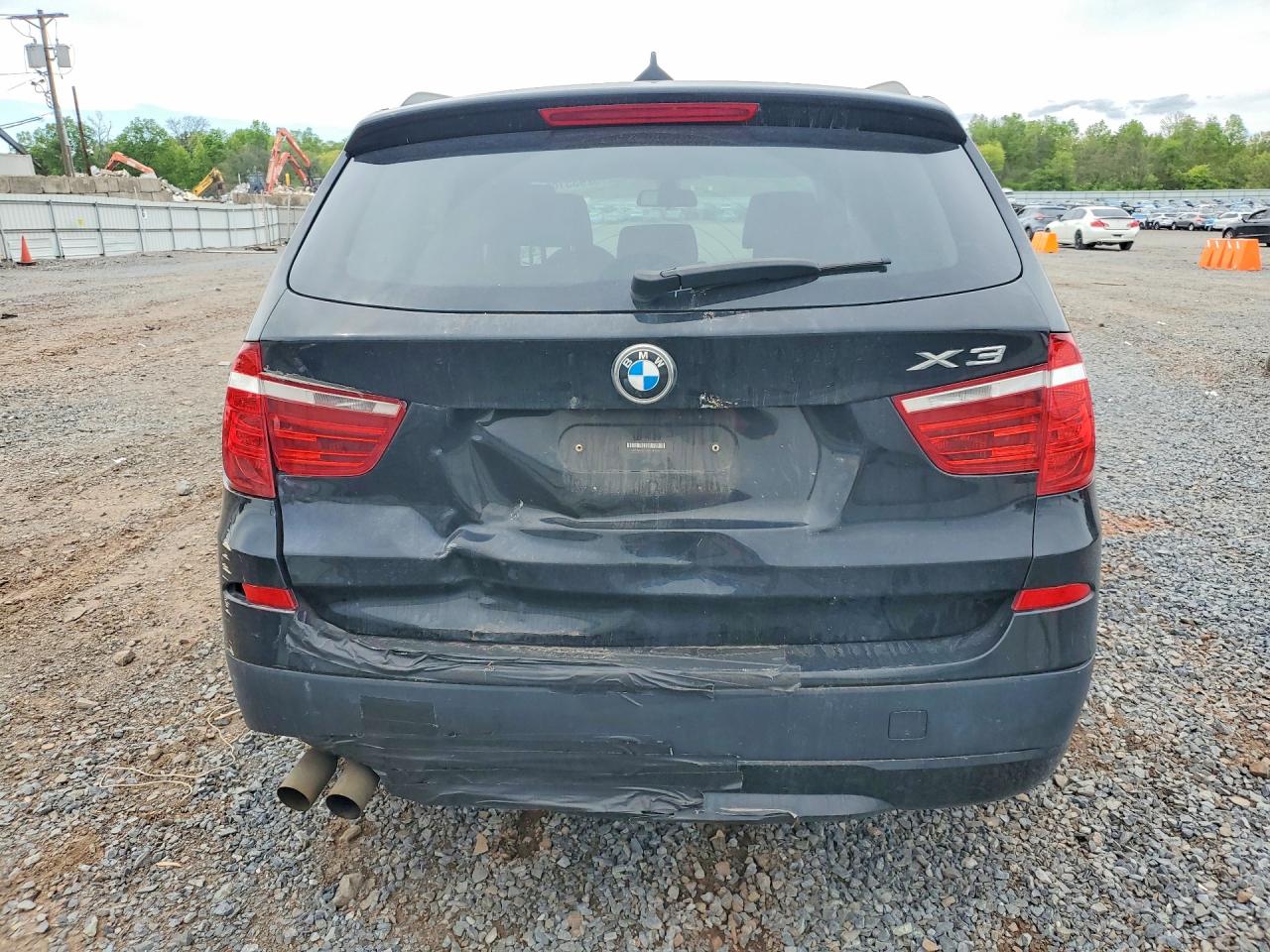 2011 BMW X3 VIN 5UXWX5C59BL707592 photo 6