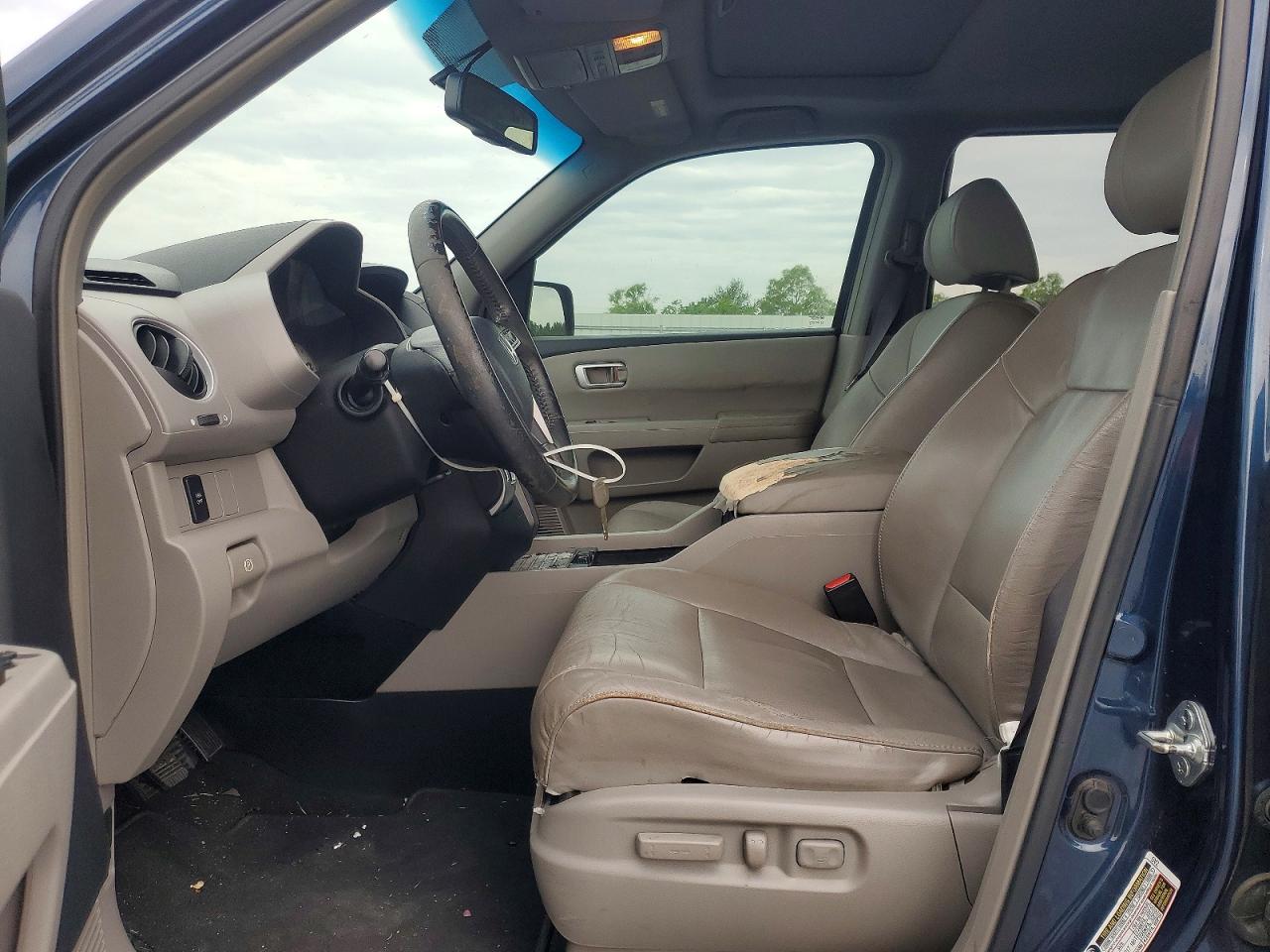 2009 Honda Pilot VIN 5FNYF38529B021062 photo 7