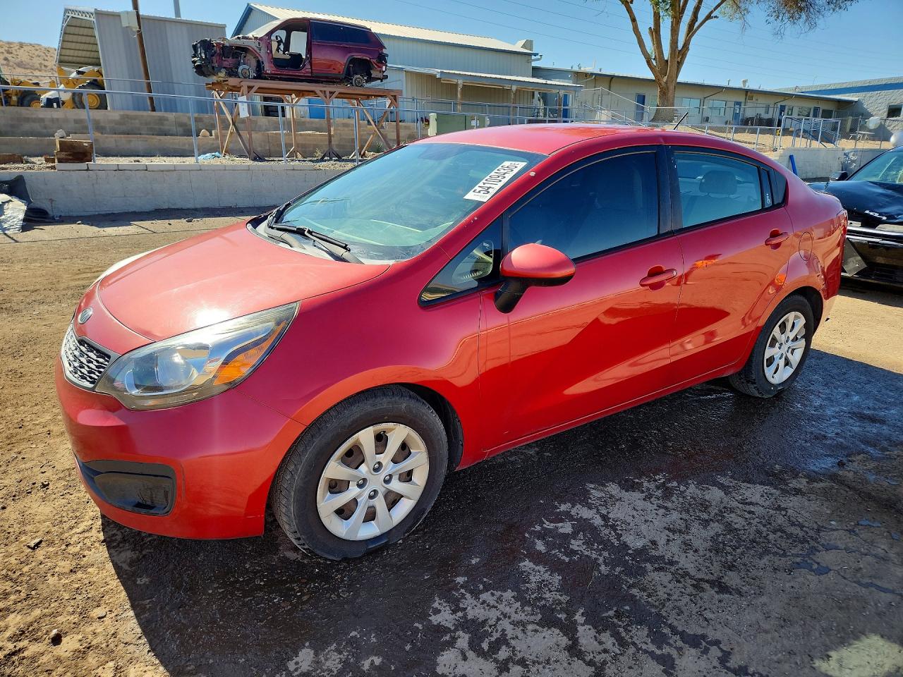 2012 Kia Rio VIN KNADM4A34C6063624 photo 1
