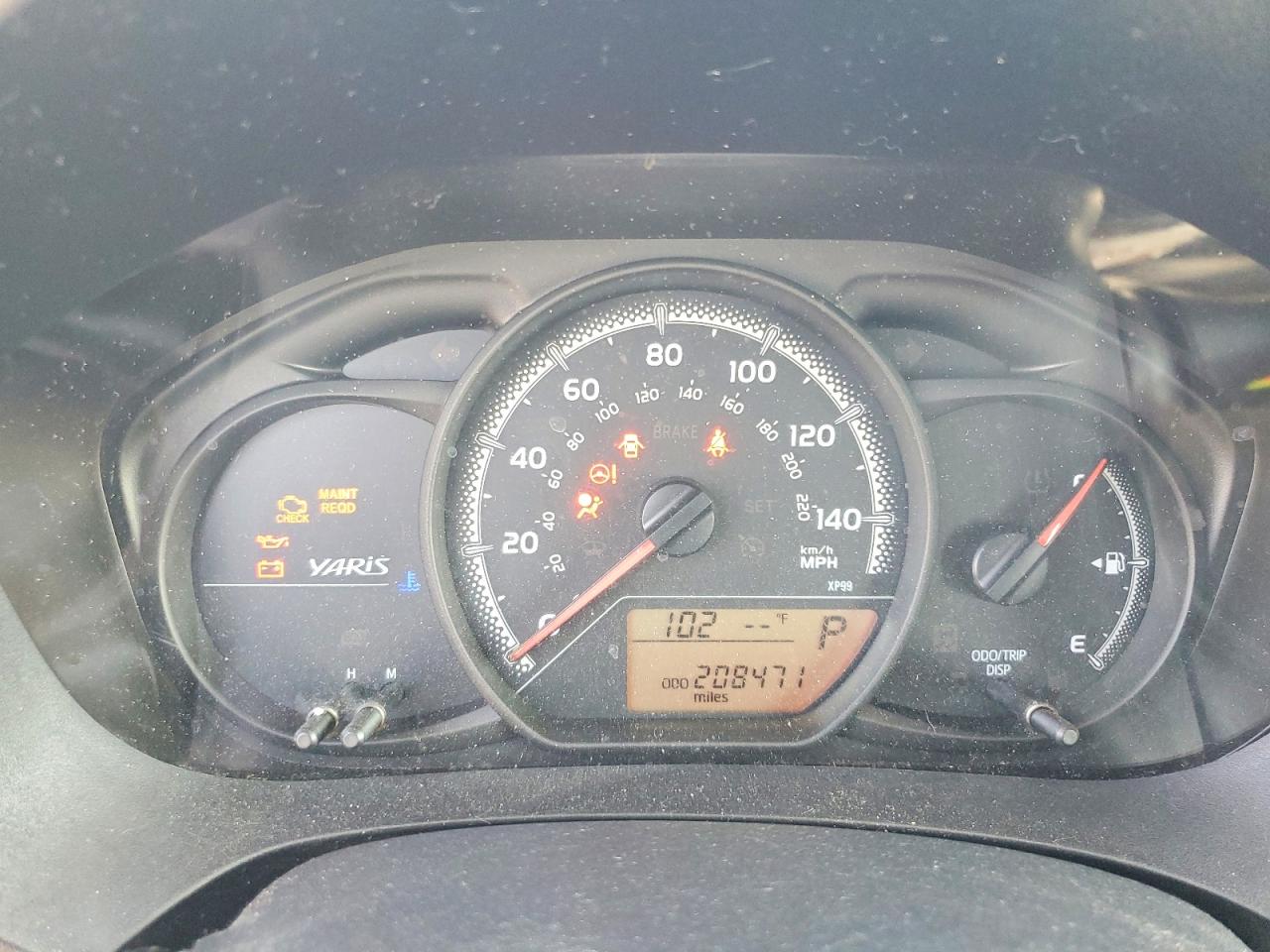 2015 Toyota Yaris VIN VNKKTUD33FA047724 photo 9