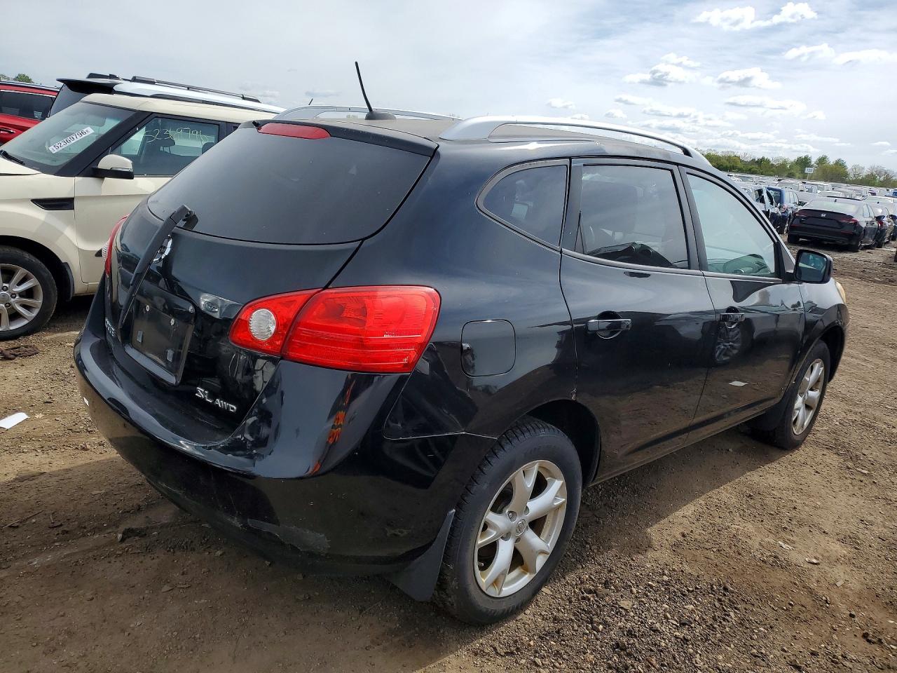 2008 Nissan Rogue VIN JN8AS58V98W102809 photo 3
